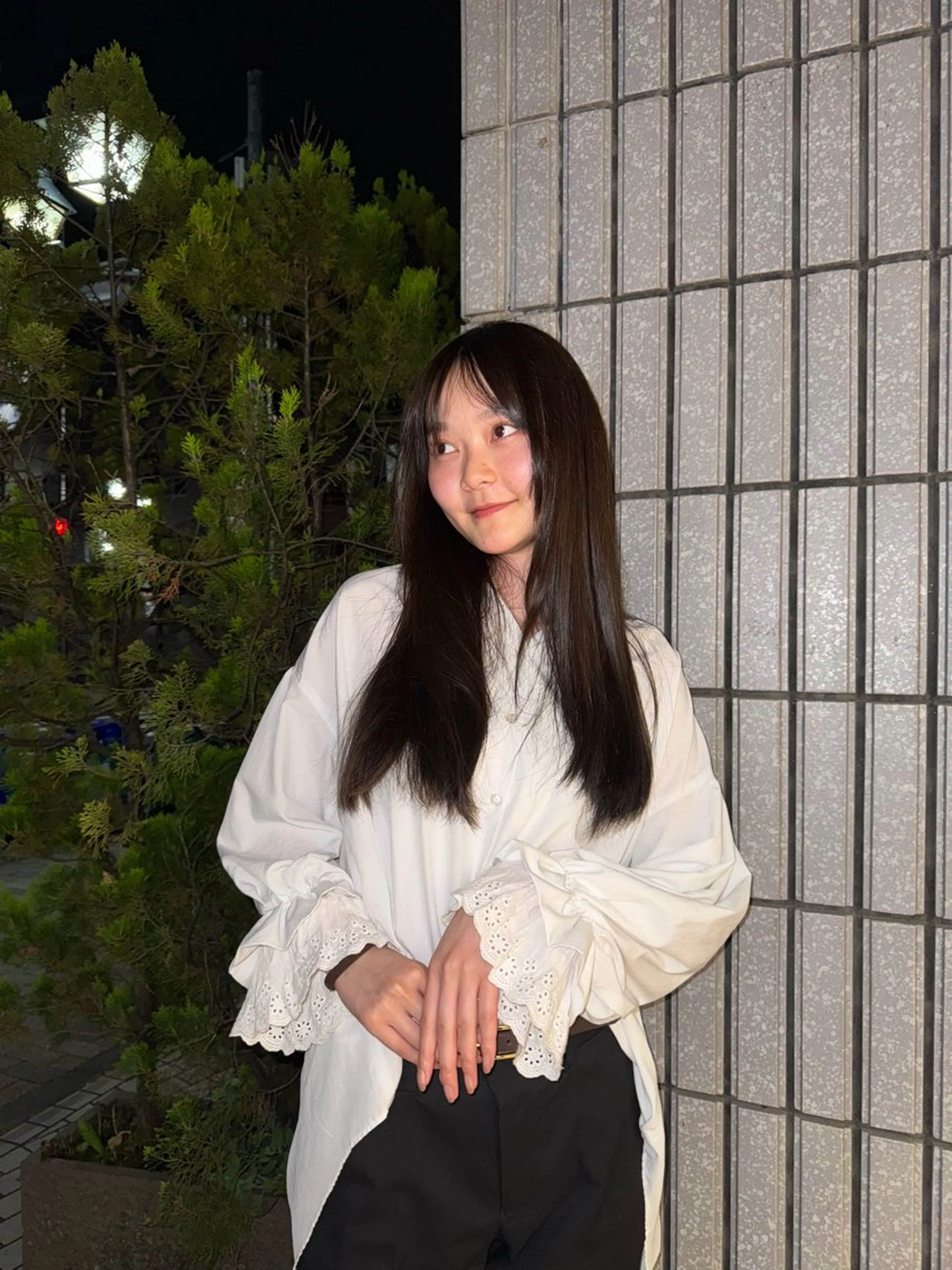 one color + 2step treatmentの写真