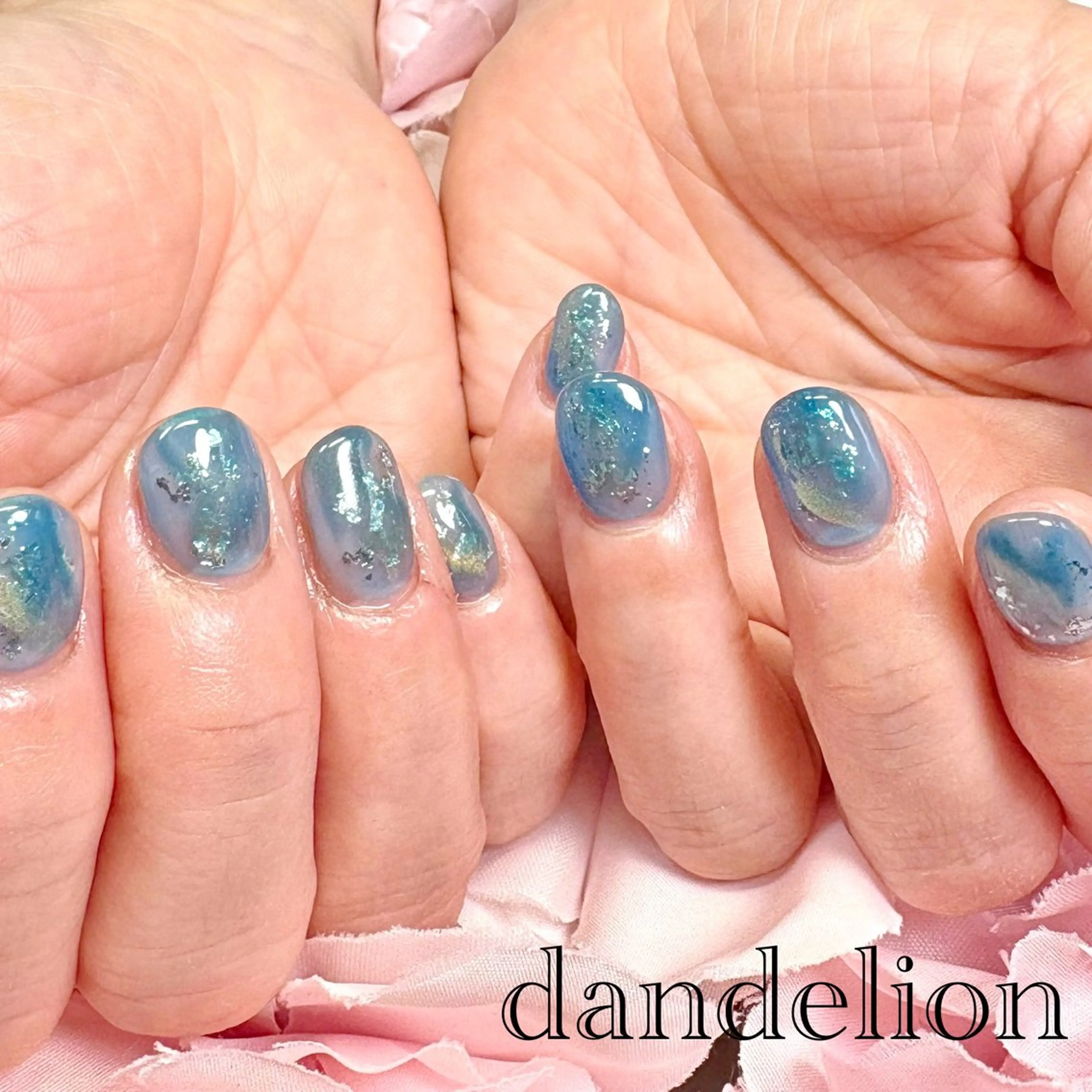 ネイル ハンドネイル ハンドケア dandelion ダンデライオンのネイルデザイン
