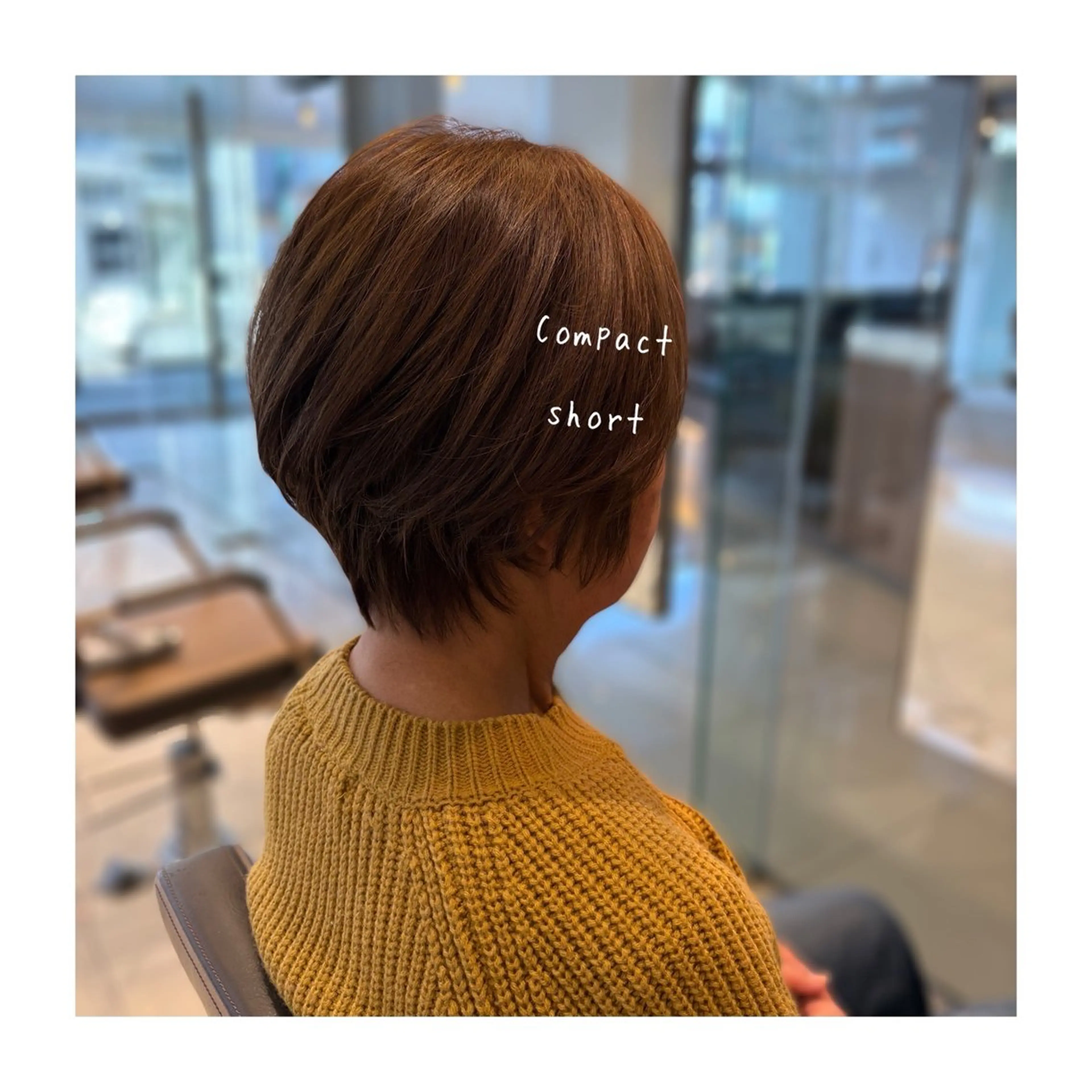 透明感グレイヘアカラー&似合わせCUTの写真