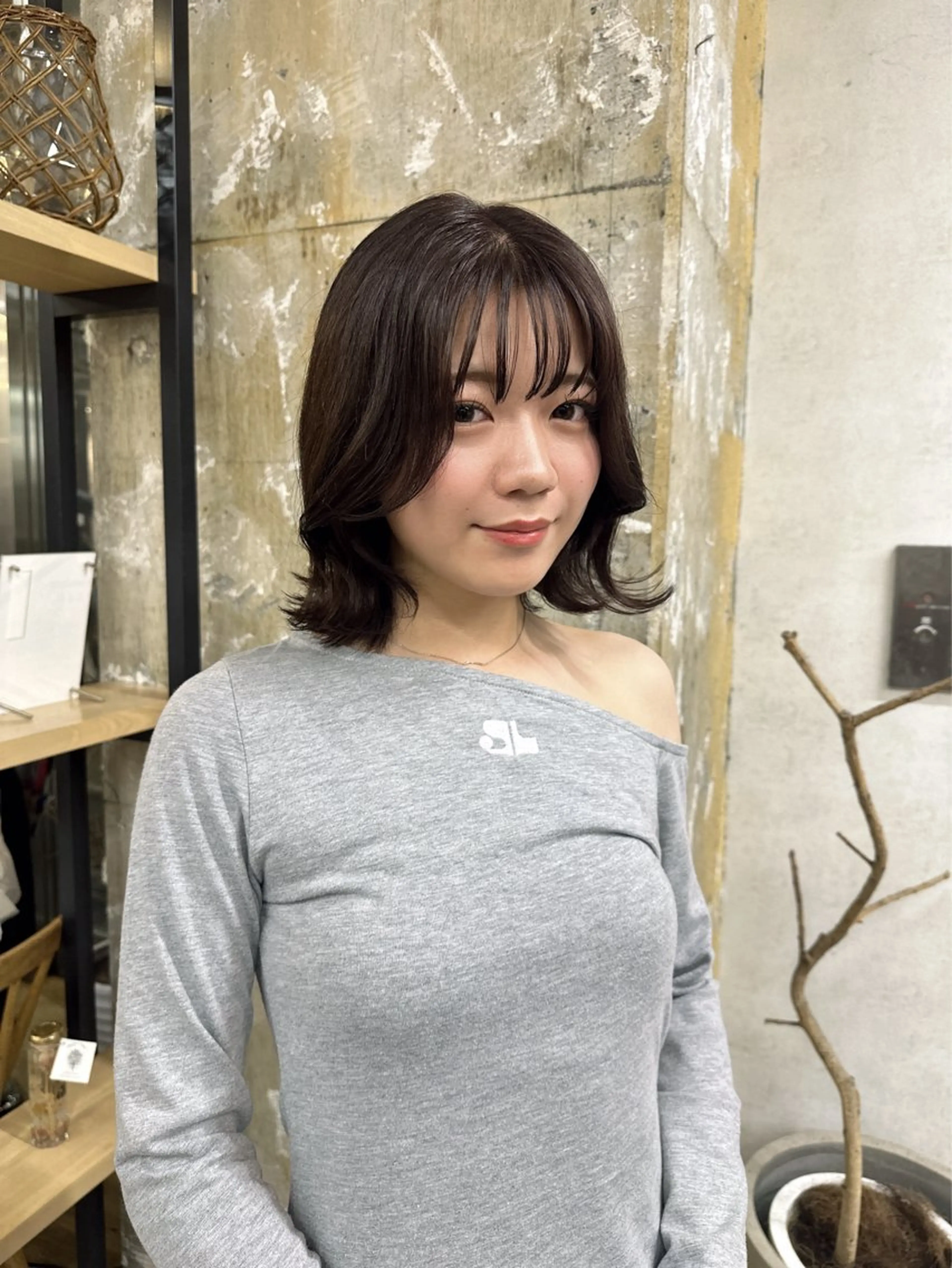 ミディアム ヘアカラー トリートメント 艶カラー🌟 kanonのヘアスタイル