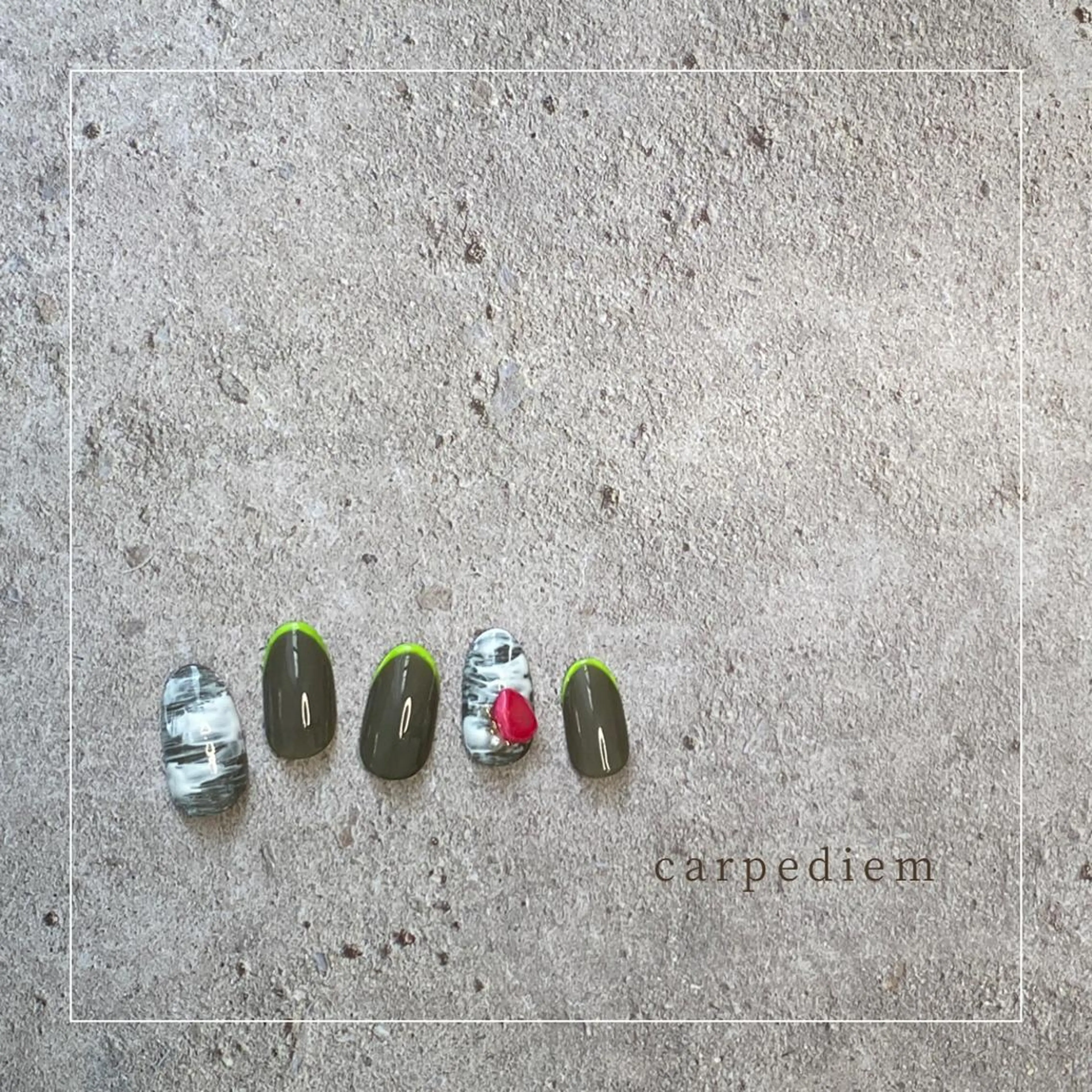 ネイル 城東区ネイルサロン carpediemのネイルデザイン