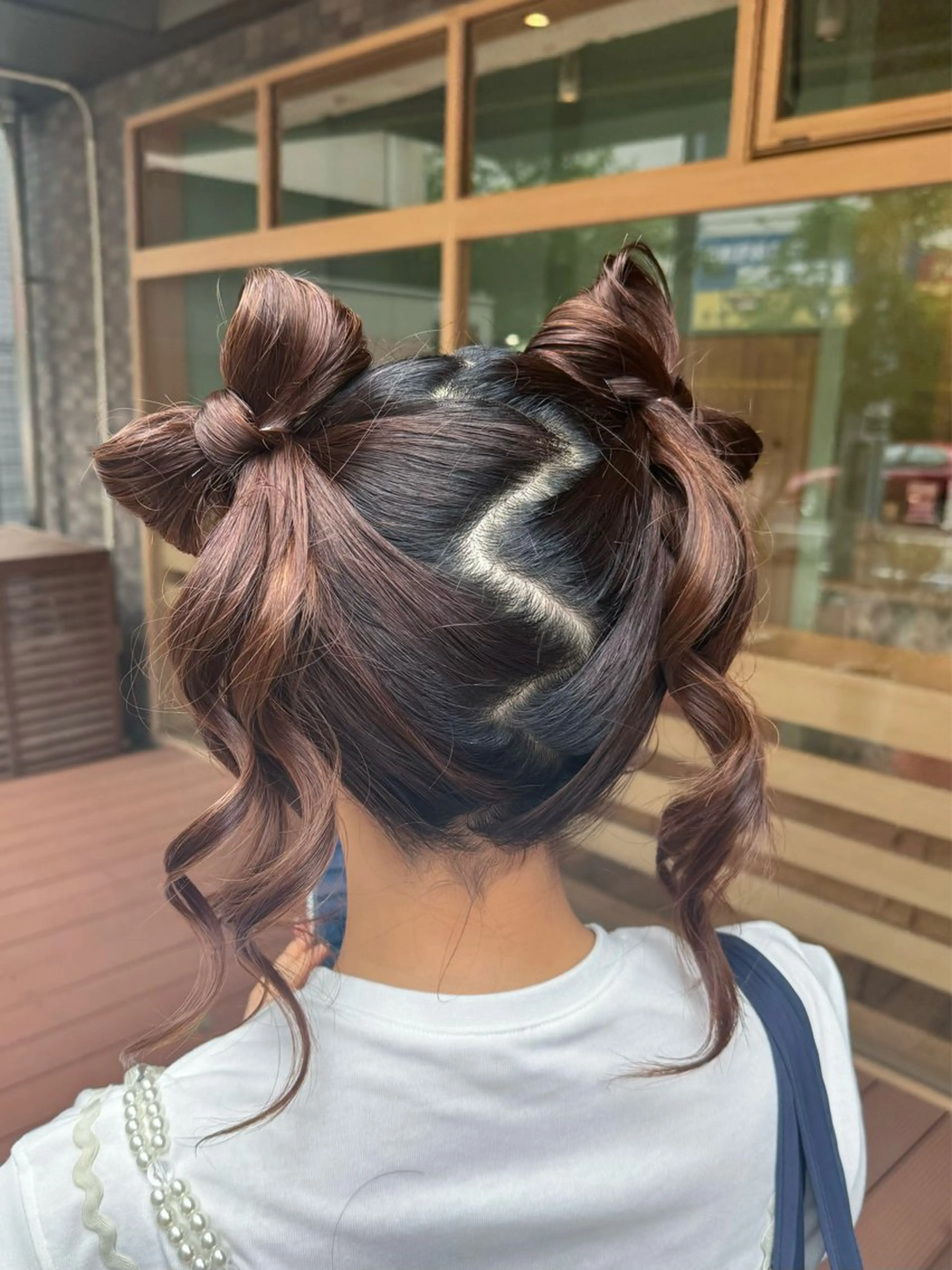 ヘアアレンジ ヘアセット 🫧🧸カラーヘアメ 🫧MIO🧸🫧のヘアスタイル