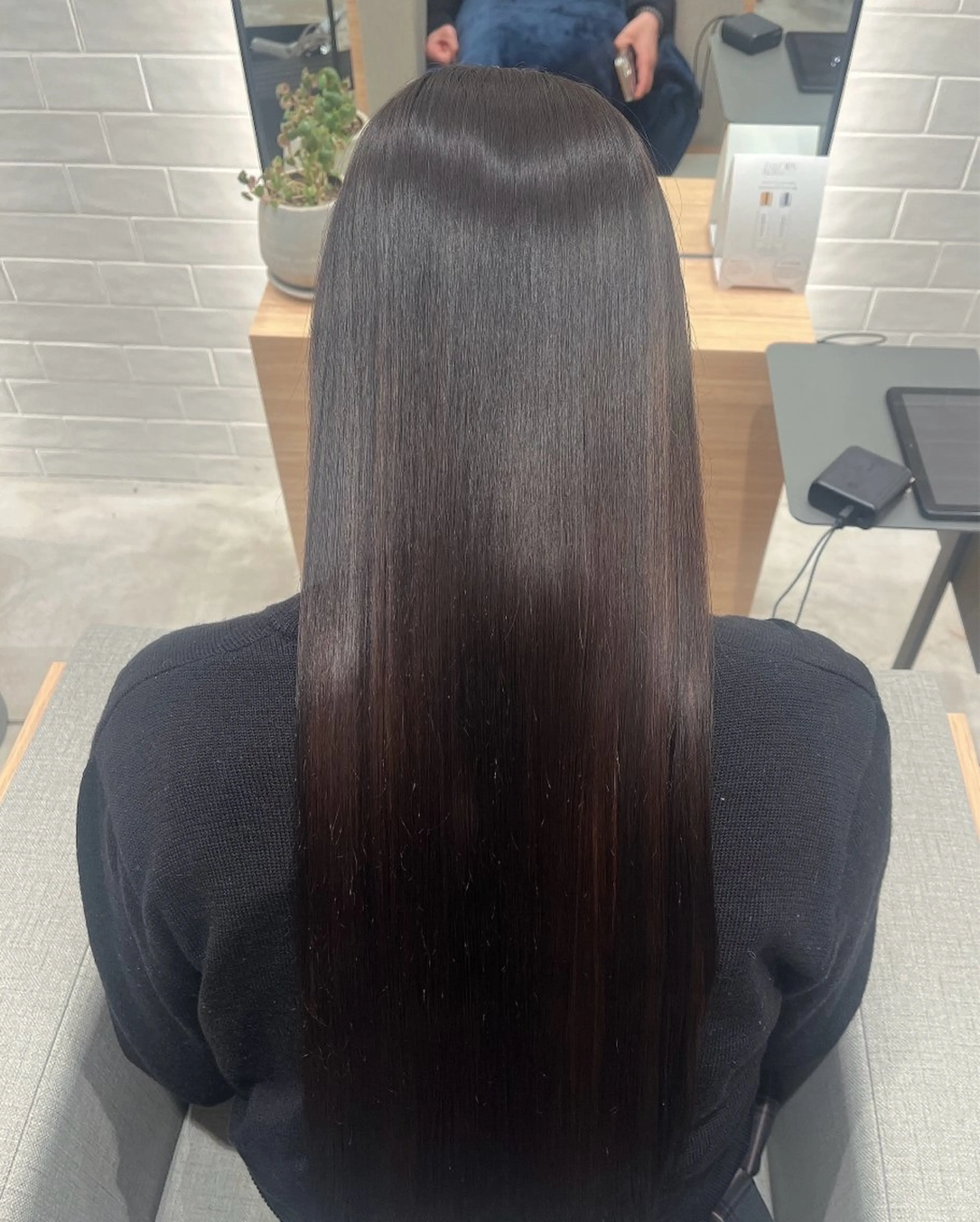 ロング パーマ ヘアカラー トリートメント stair:case 💖大類舞衣子💖のヘアスタイル