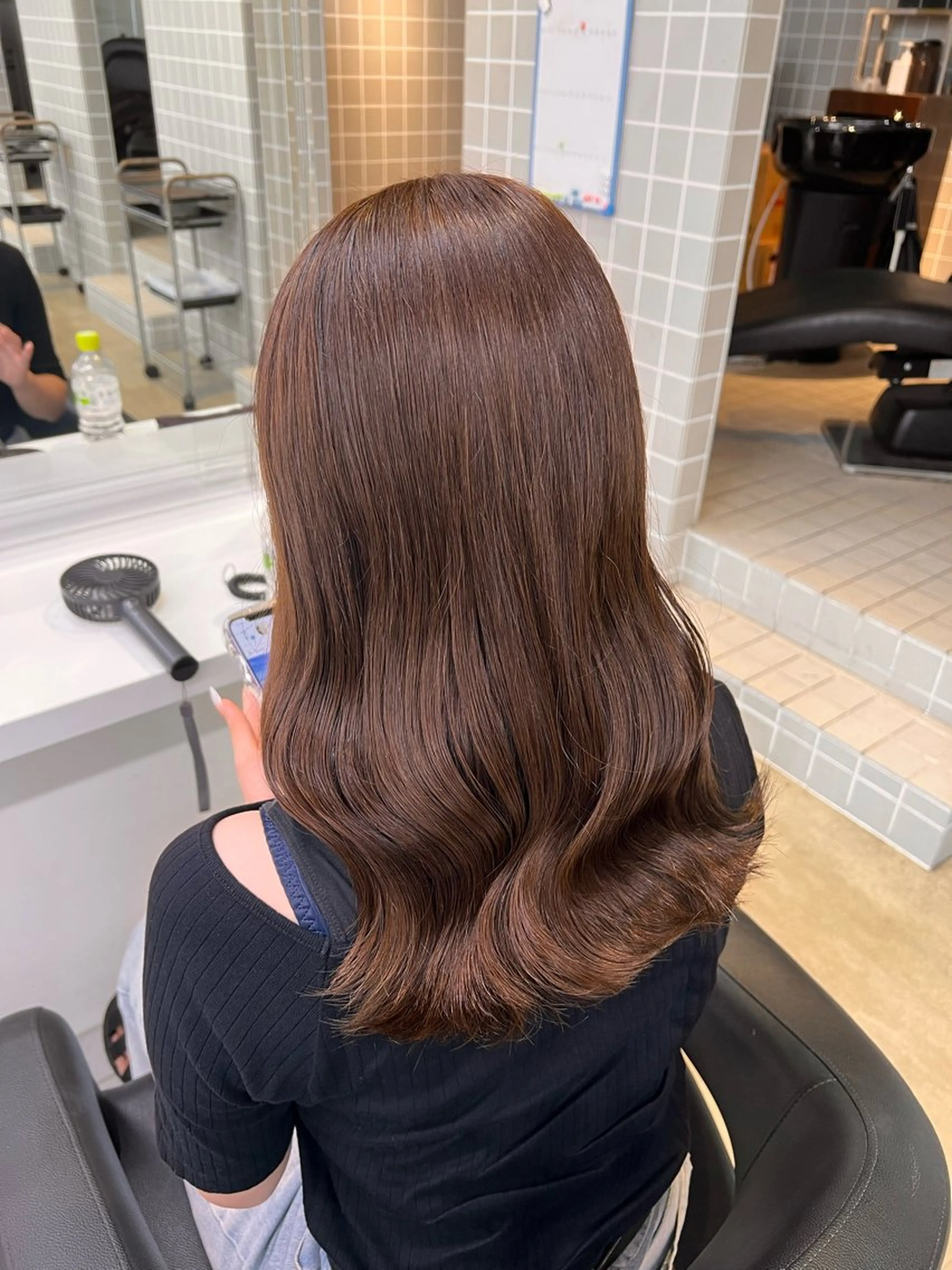 ミディアム 💖札幌カラー 指名No.1💖玲奈のヘアスタイル