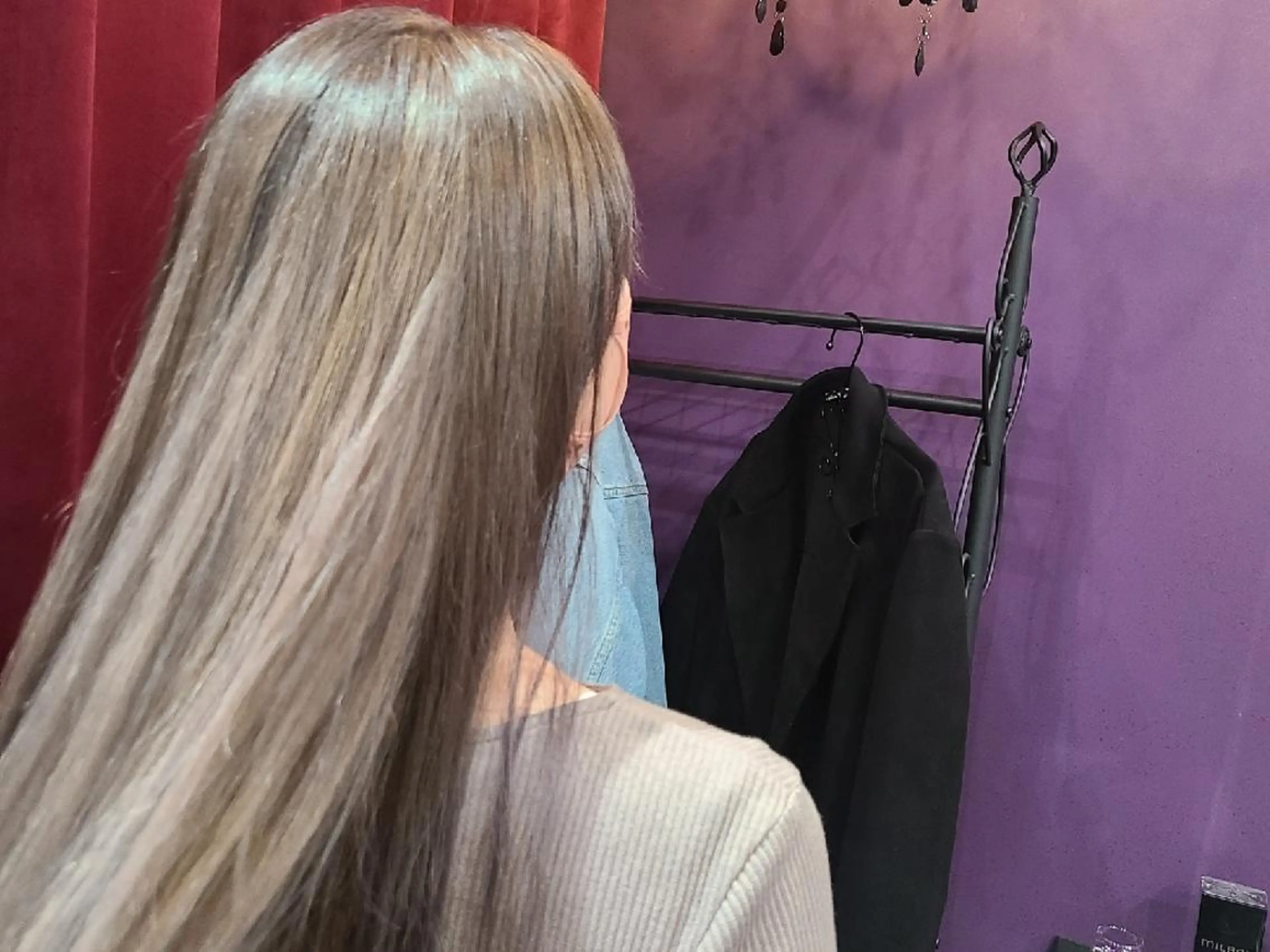 ロング ヘアカラー トリートメント 渡辺 康行のヘアスタイル