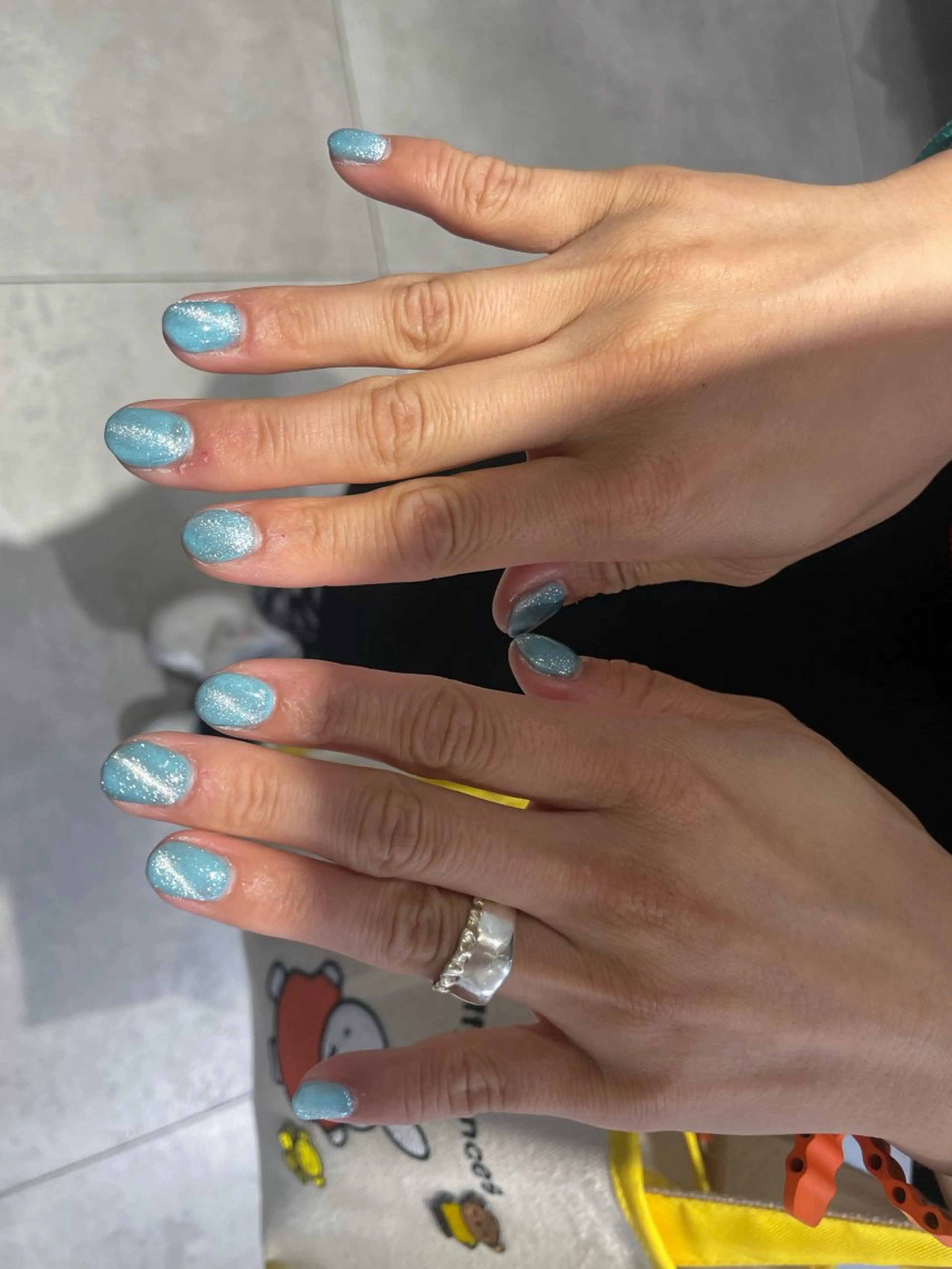 ネイル ハンドネイル 韓国ヘア/グレージュ kanako🤍🫧のヘアスタイル