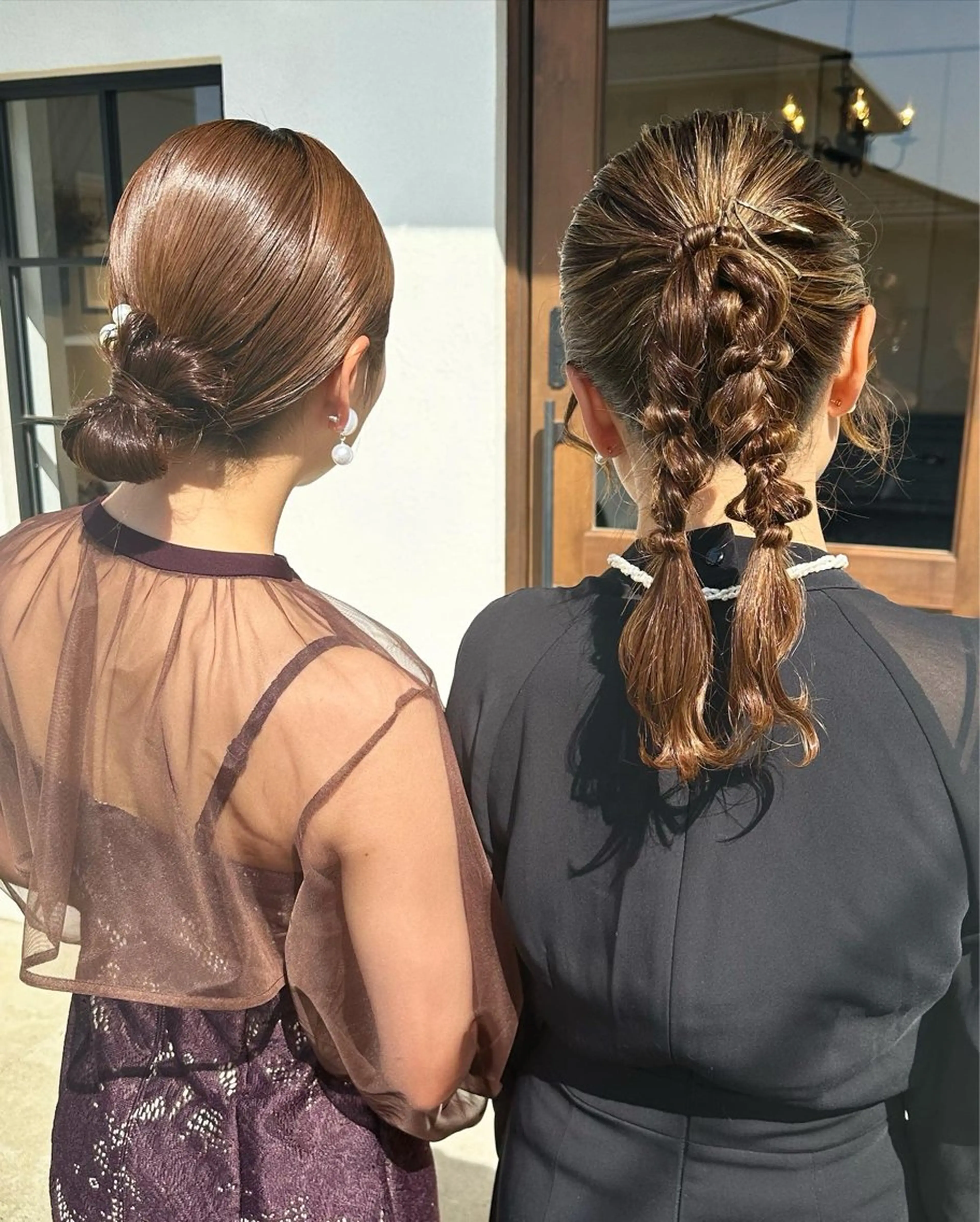 ロング ヘアセット 荒木 ひろかのヘアスタイル