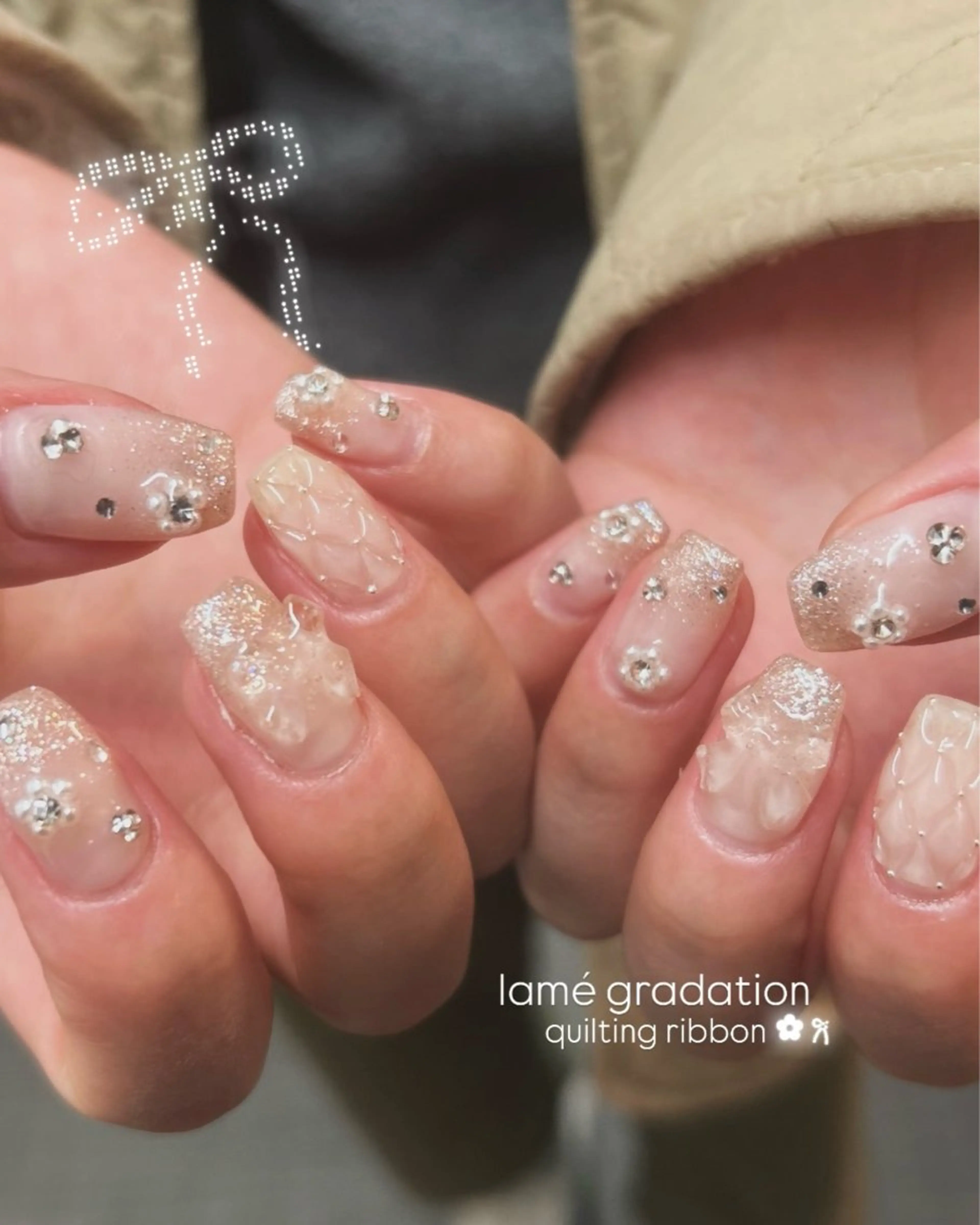 ネイル ハンドネイル EmaNail🎀 Haaruのネイルデザイン