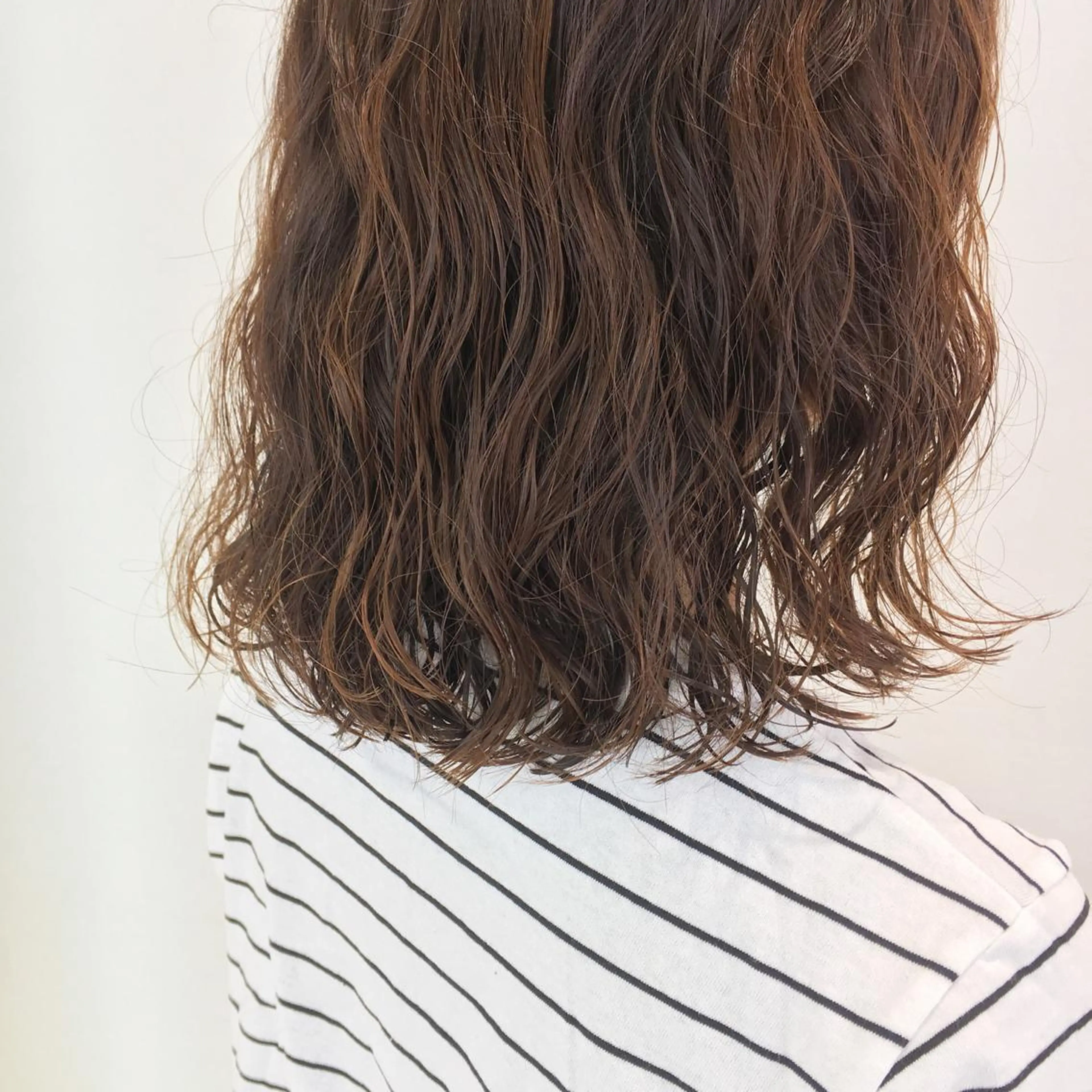 ミディアム パーマ ショート/ボブ🌿 大野ちかのヘアスタイル