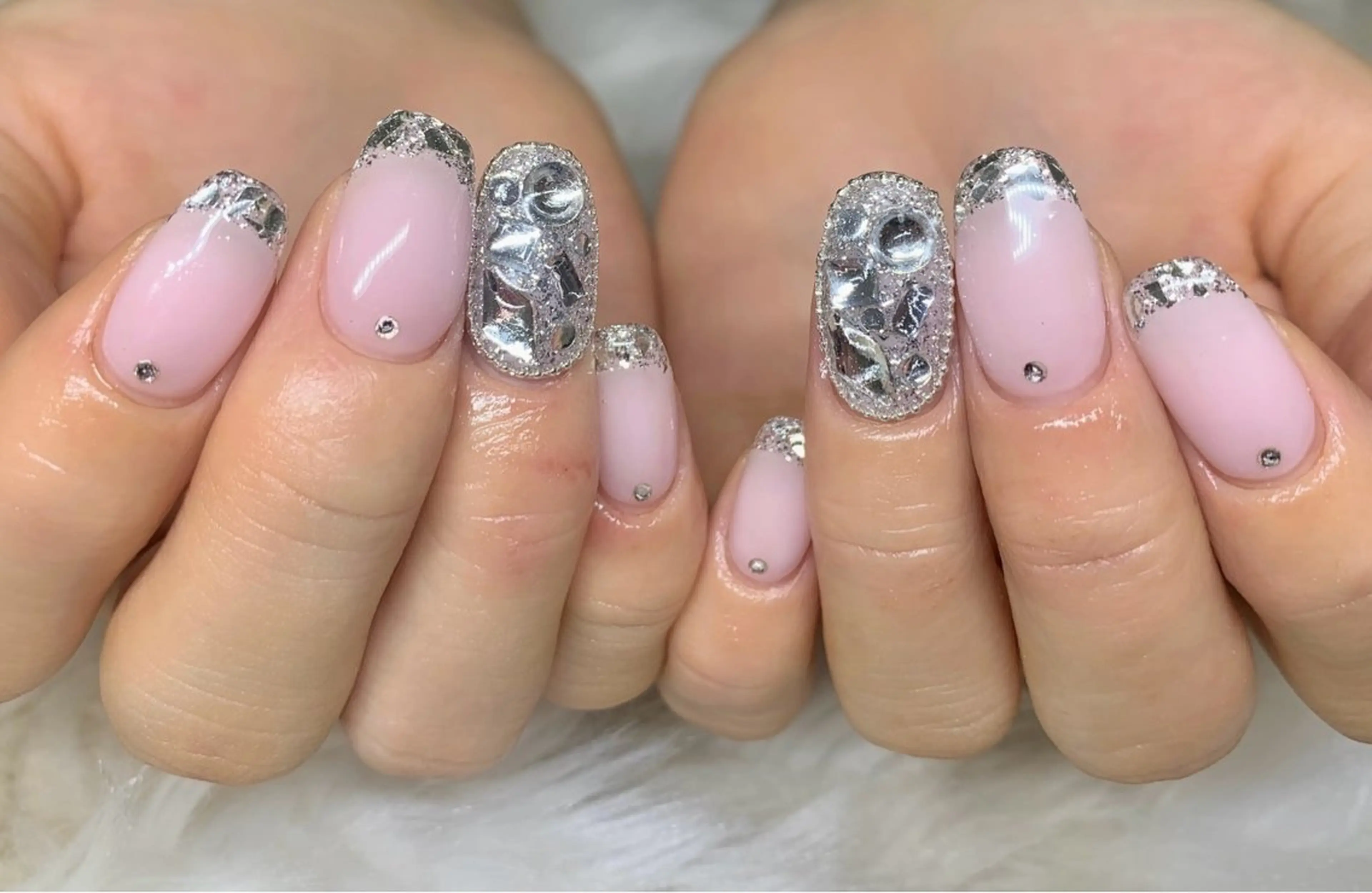 ネイル ハンドネイル nail room LUNA⋆౨ৎ˚⟡のネイルデザイン