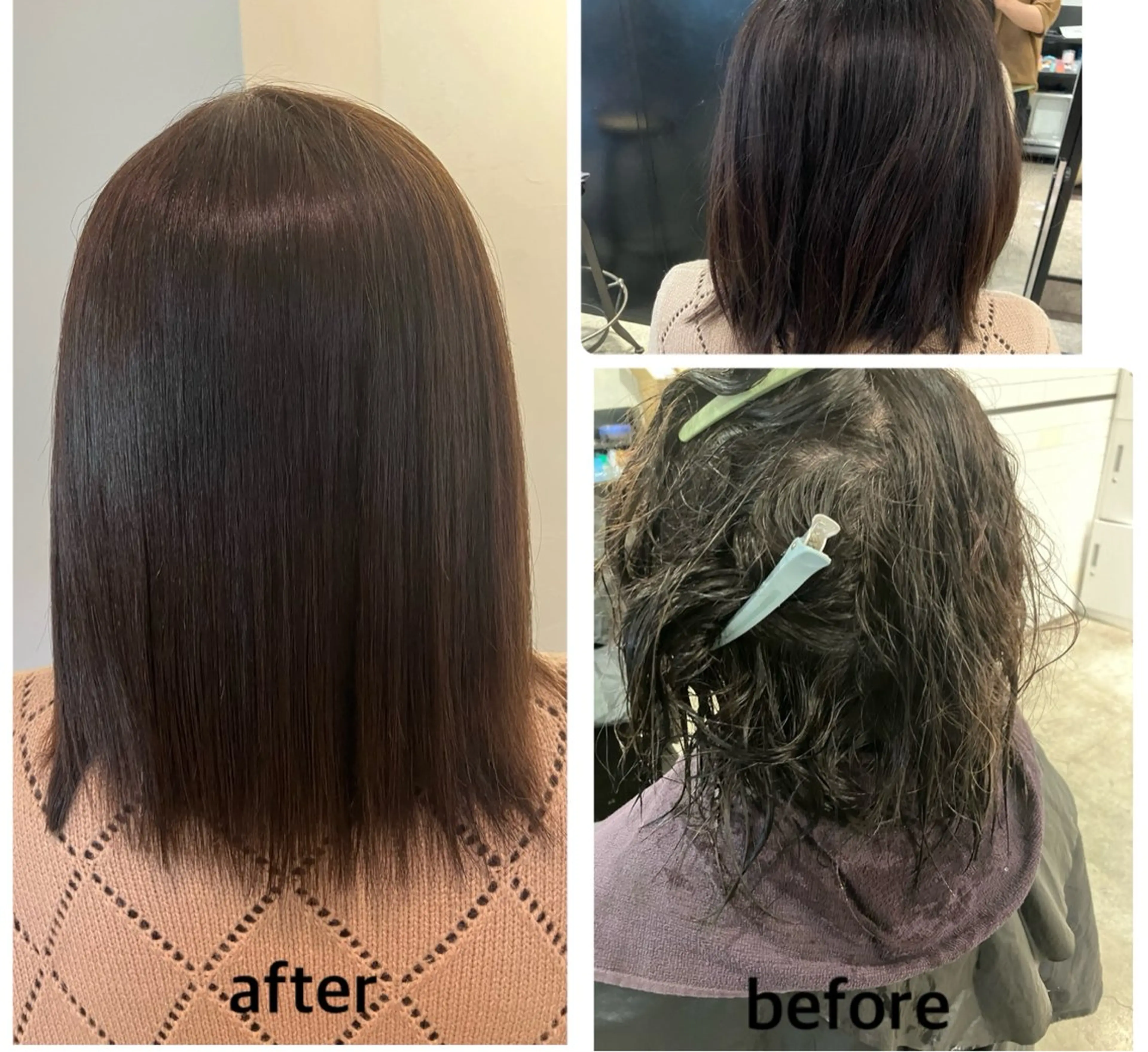 ロング 髪質改善 縮毛矯正 トリートメント 縮毛矯正 ウルフ・ハイレイヤー 🌟ナカノ・ユウヤのヘアスタイル