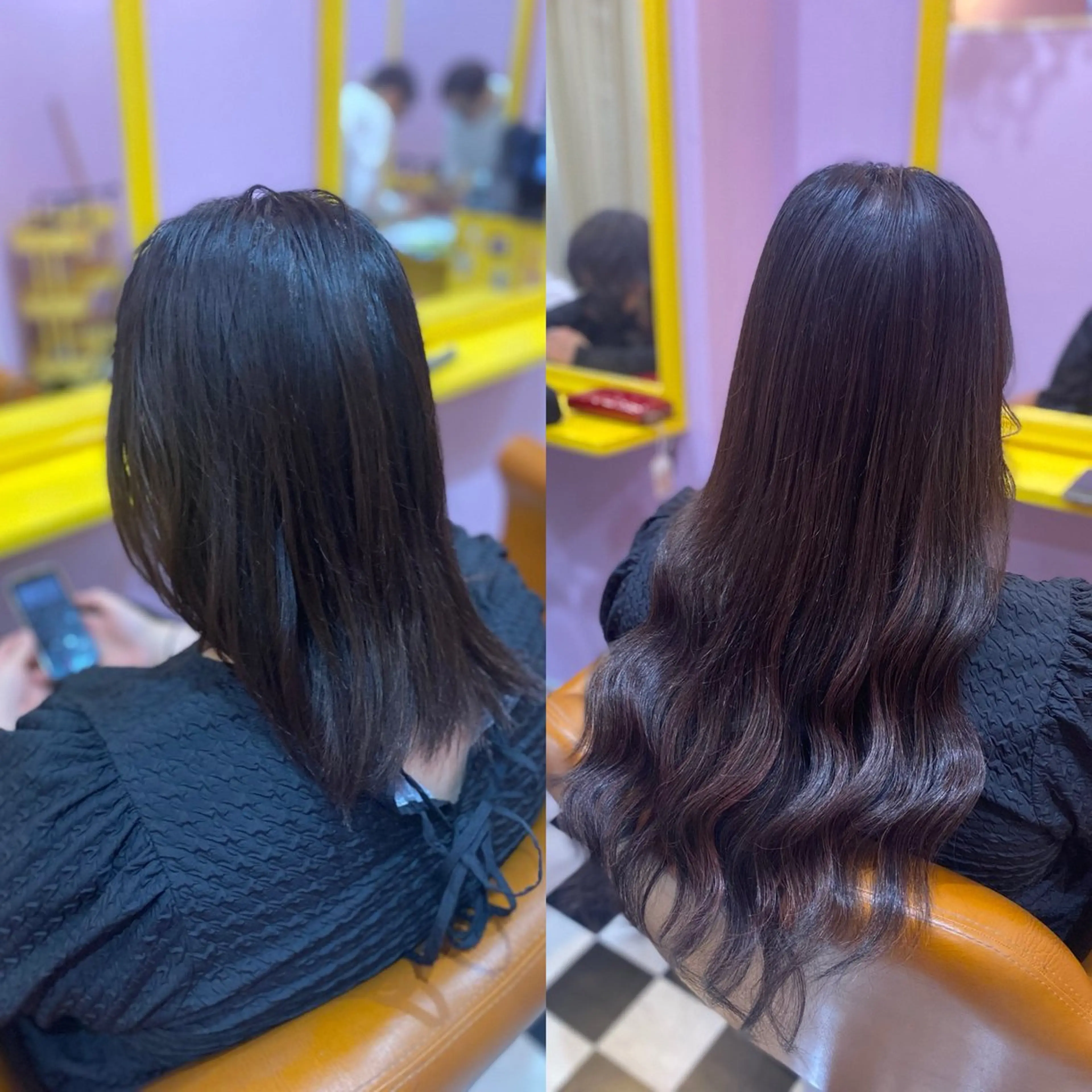 ミディアム チビ編み込みエクステ どぅ〜す/YUIのヘアスタイル