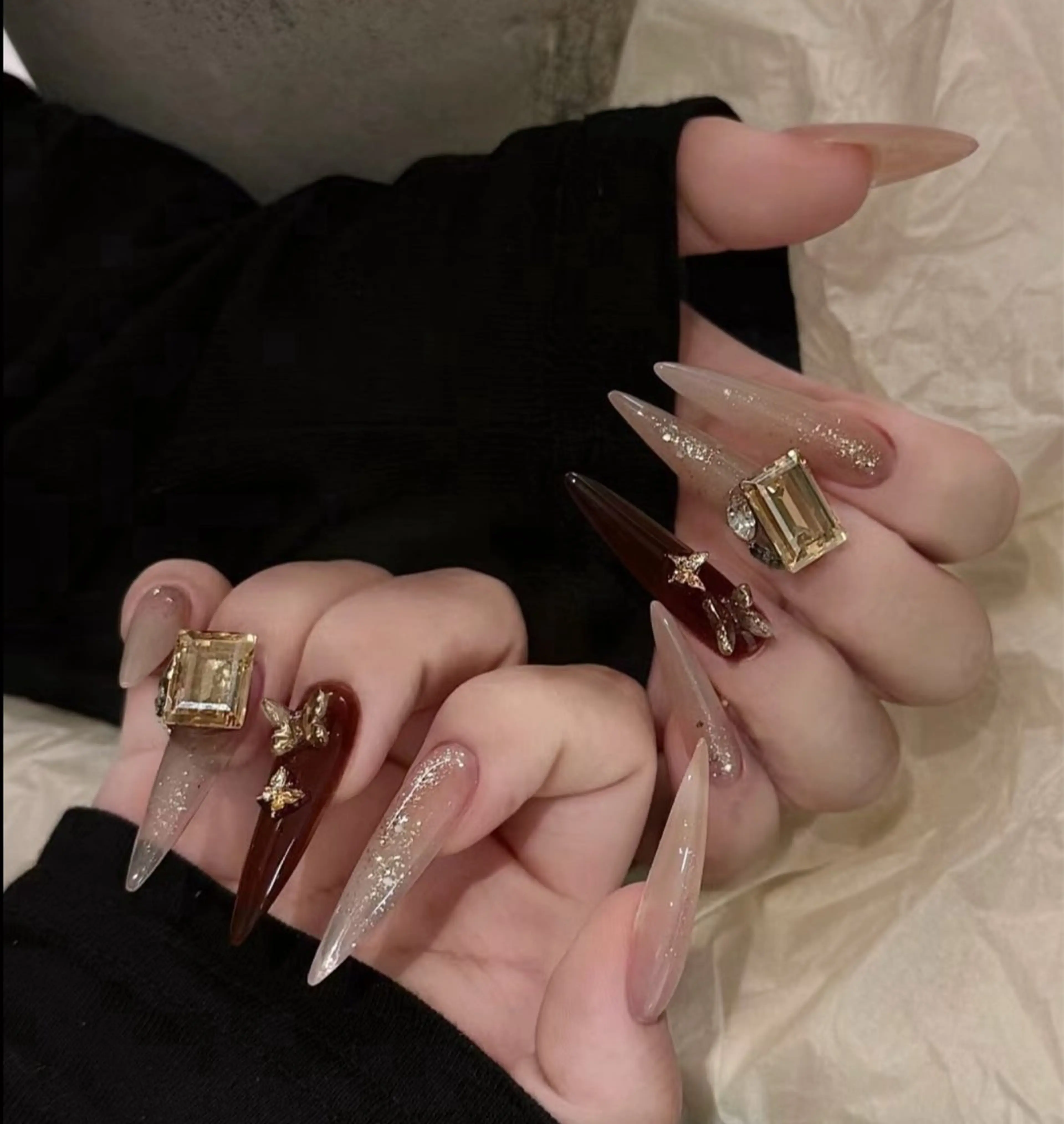 ネイル 長さだし専門店 M2 rikaのネイルデザイン