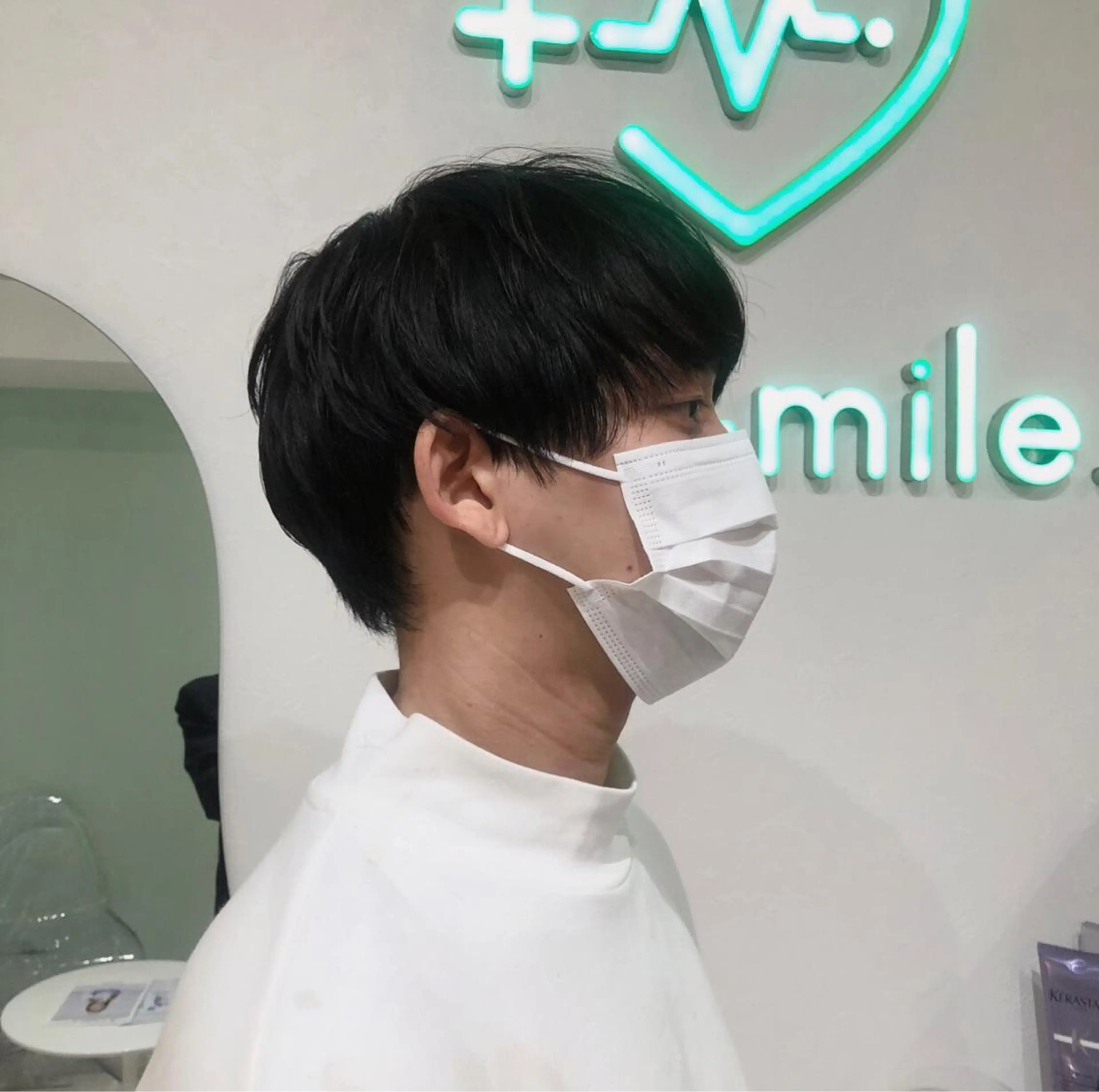 メンズ 中村 彪我のヘアスタイル
