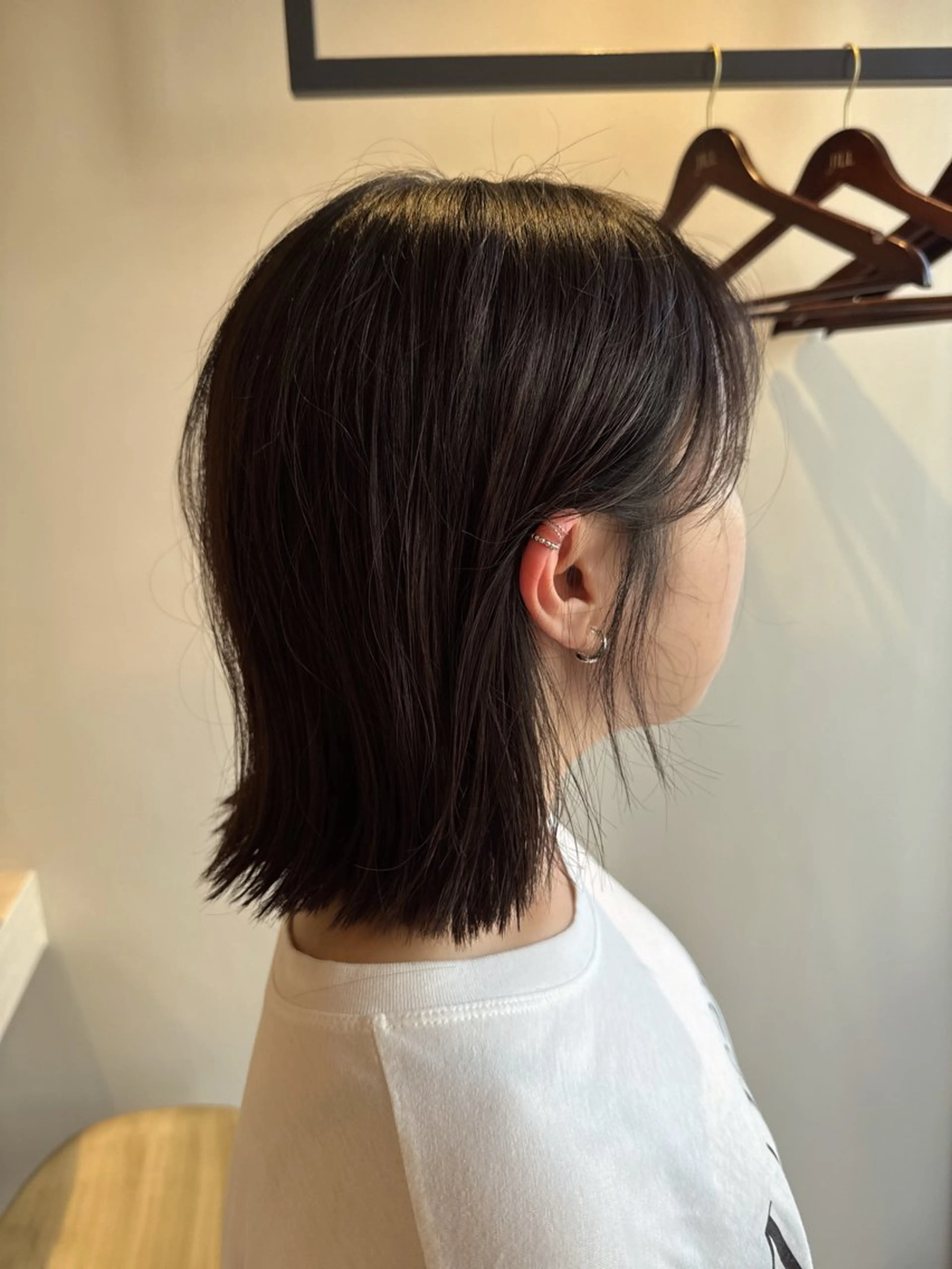 ミディアム カット 木多 成明のヘアスタイル