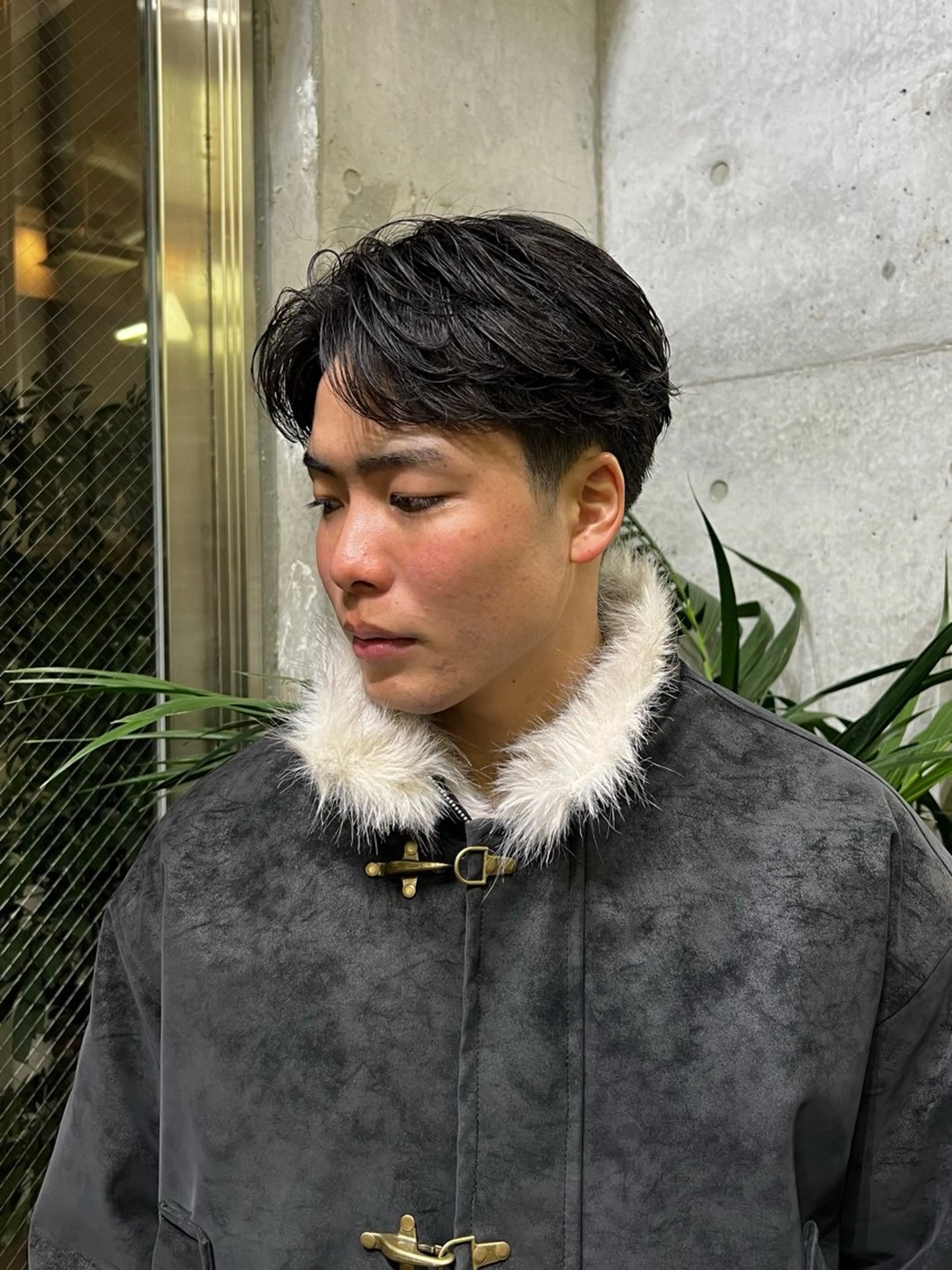 ショート パーマ メンズ ショートヘア カット パーマ メンズ特化美容師 /たけしのヘアスタイル