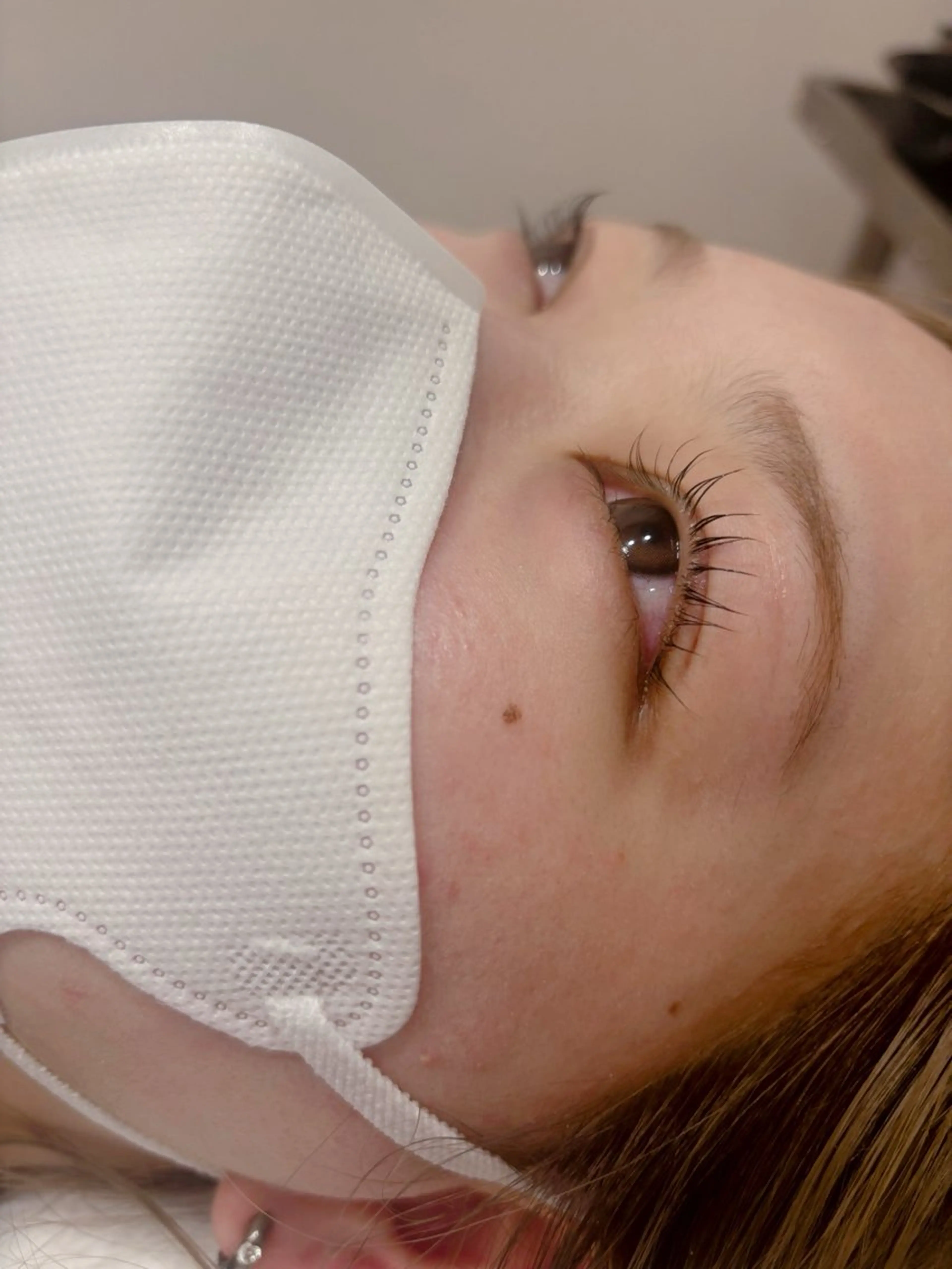 ご新規様 上下まつ毛パーマ🎀￥6600 コーティング剤仕上げの写真