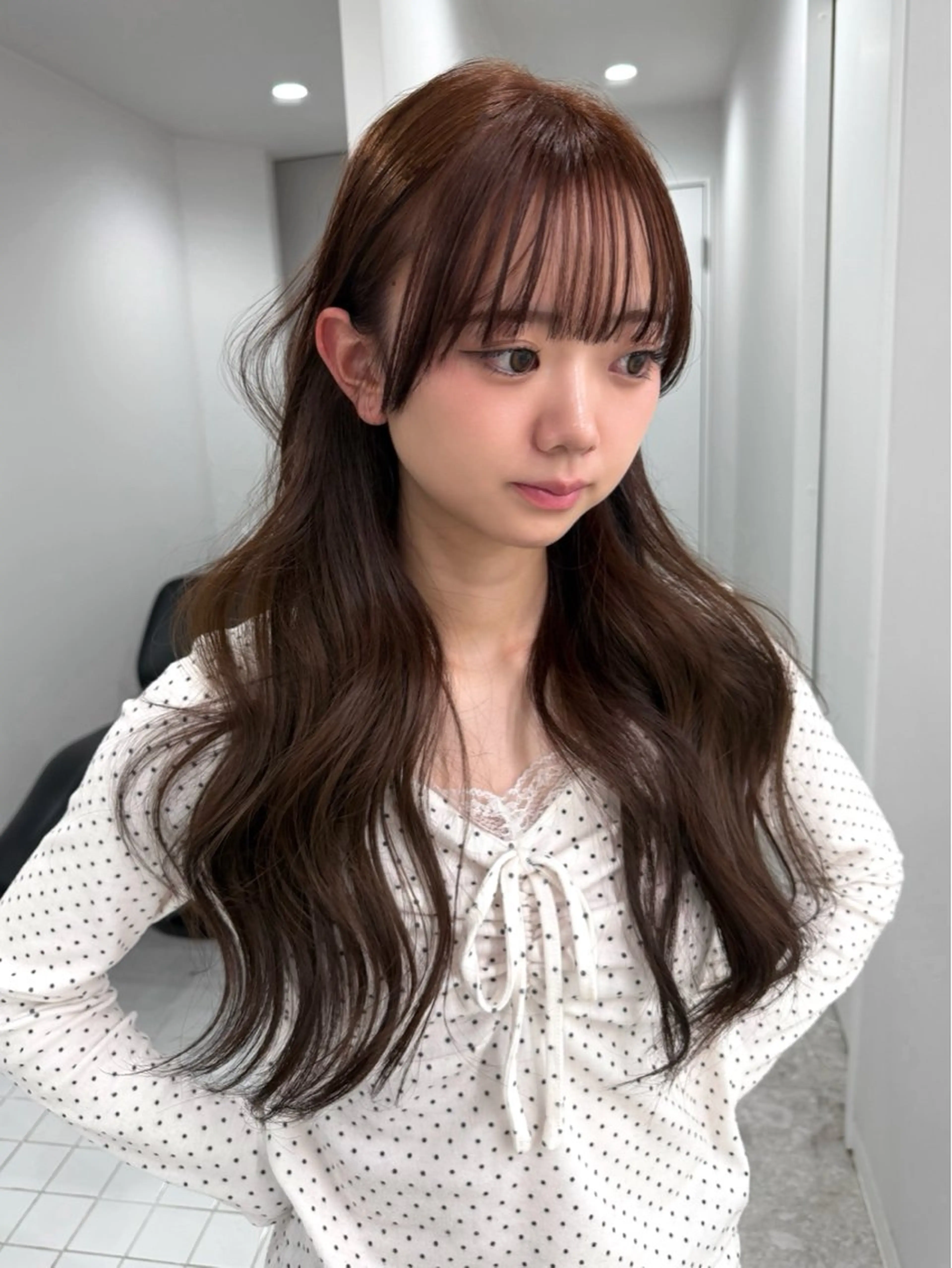 ロング カラー ヘアカラー 大阪梅田/ イマムラミヅキのヘアスタイル
