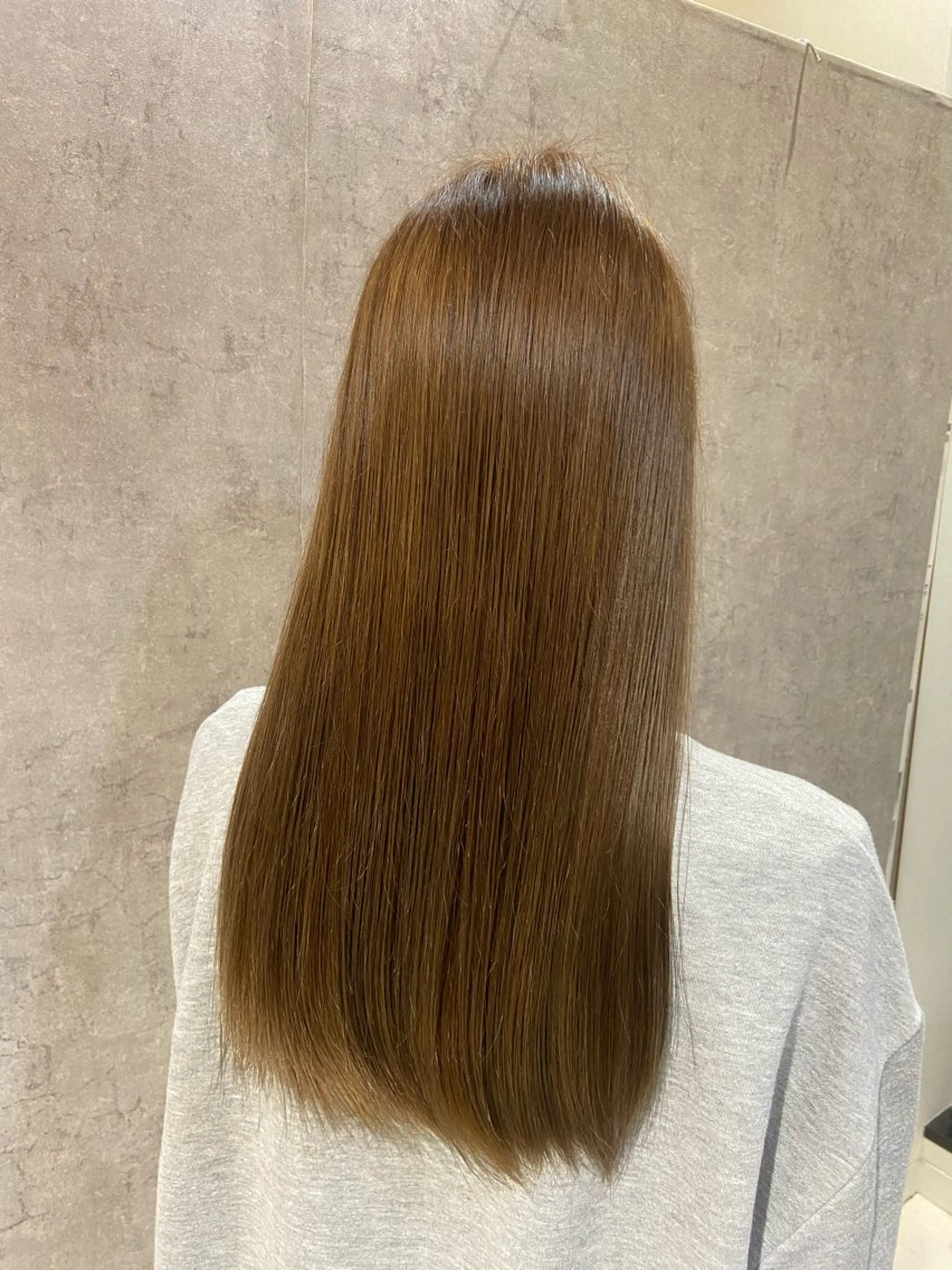 カラー Hirona 縮毛矯正/髪質改善のヘアスタイル