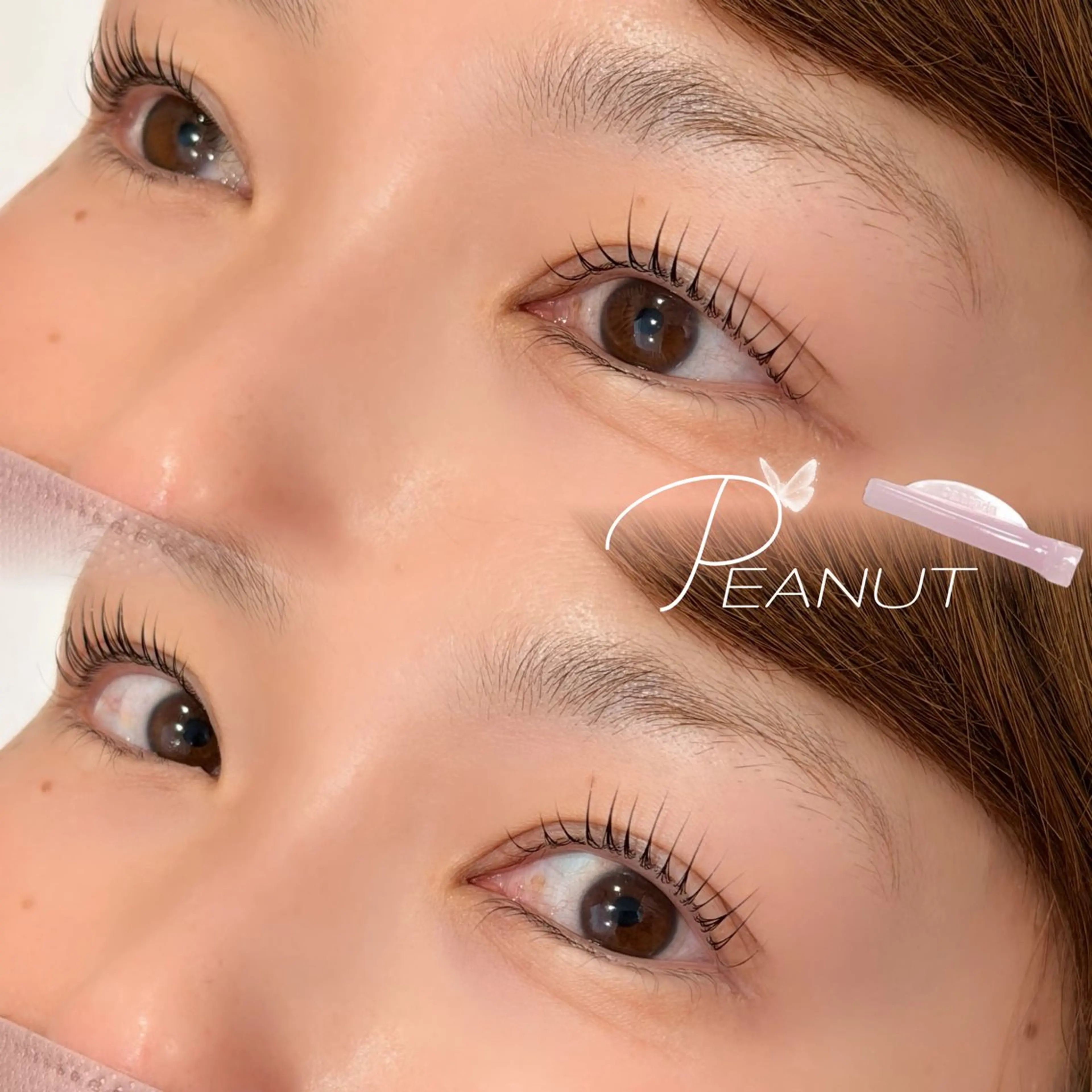 【まつ毛パーマ】上下🫧の写真