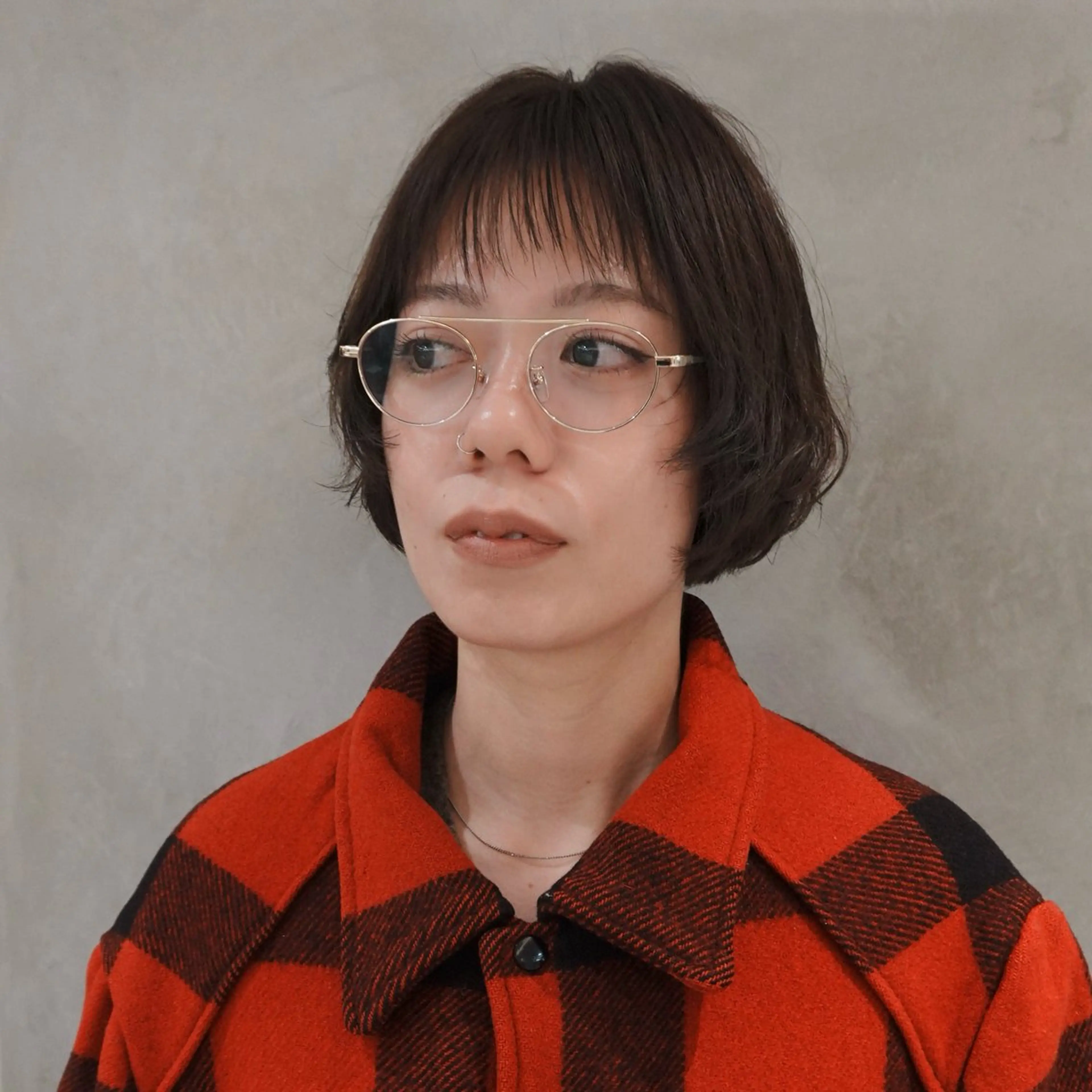 ショート カラー カット ヘアカラー トリートメント レイヤーカット🪄 ヘアセット🪄シホのヘアスタイル