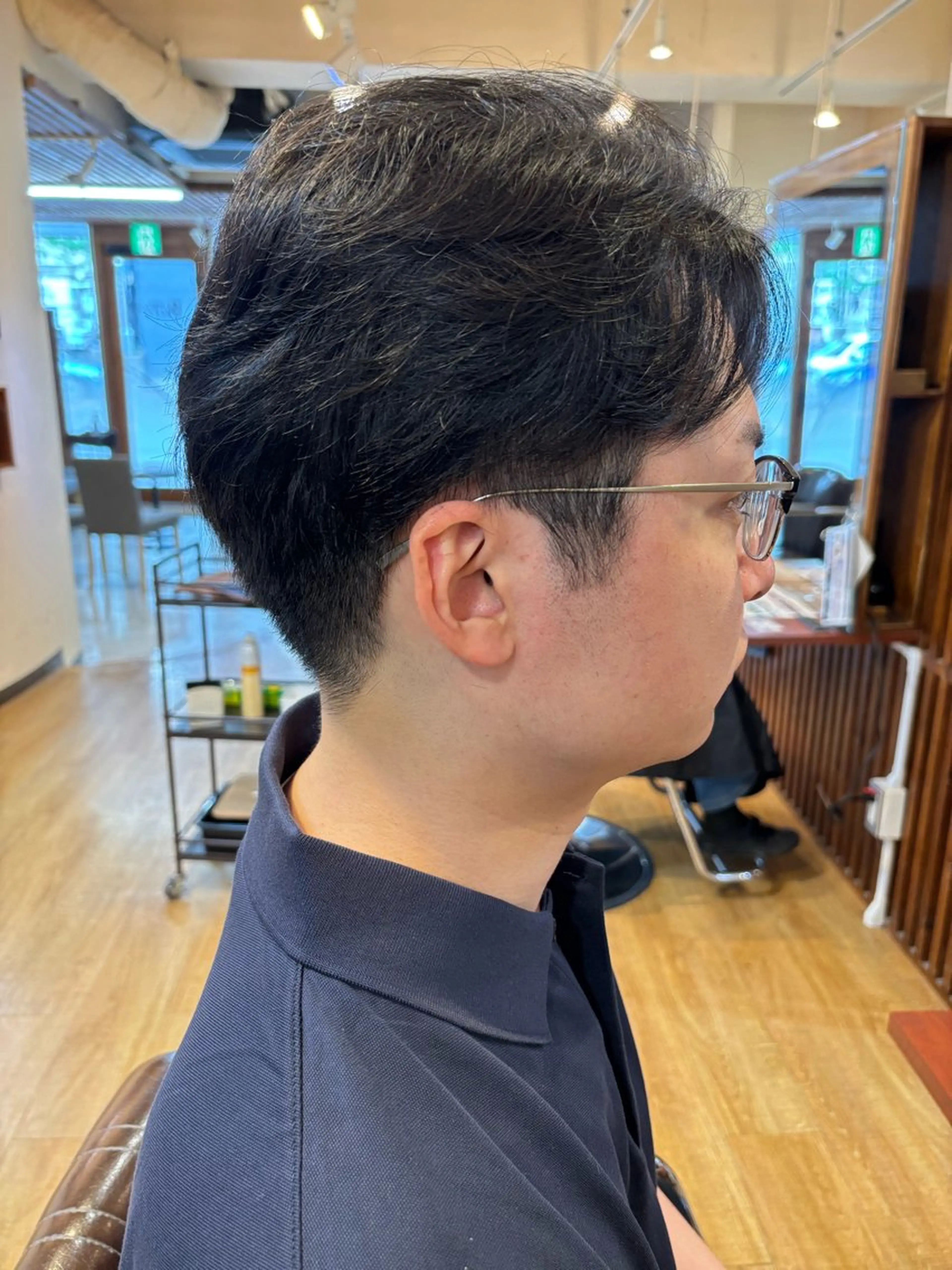 メンズ 岩崎 太陽のヘアスタイル