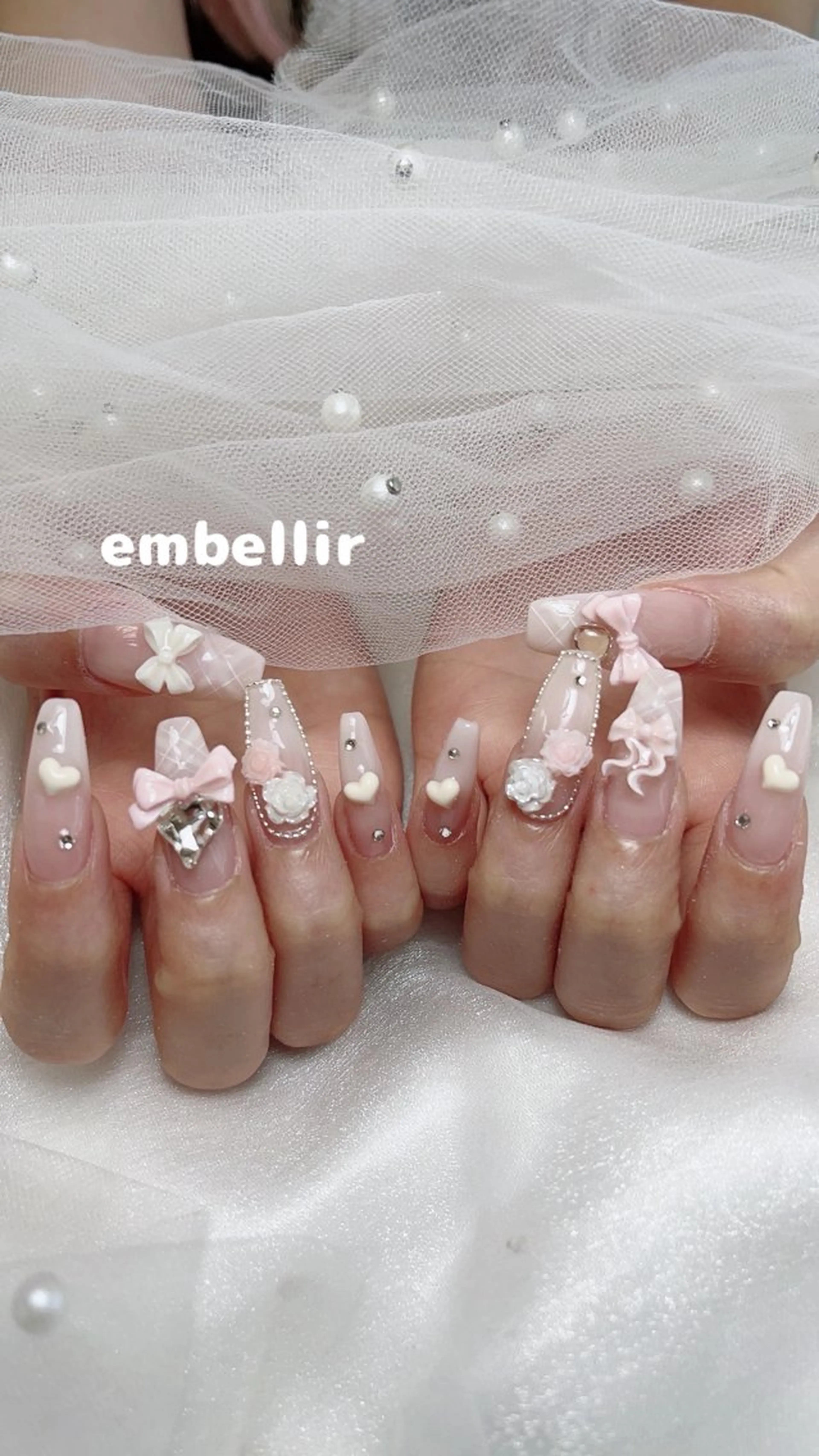 ネイル スカルプネイル ハンドネイル emi ♡のネイルデザイン