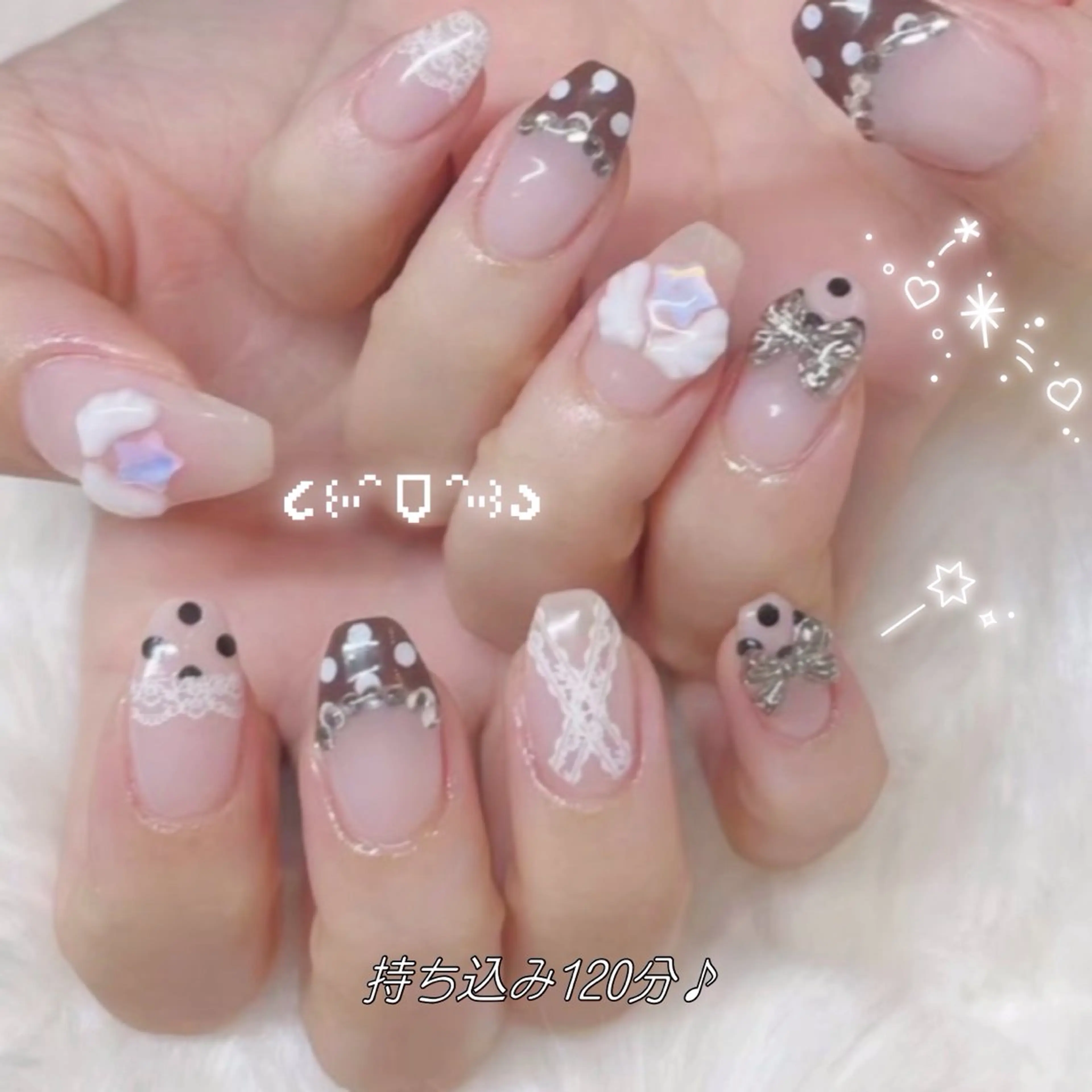 人気No.1🎀持ち込み10本アート120分し放題✨の写真