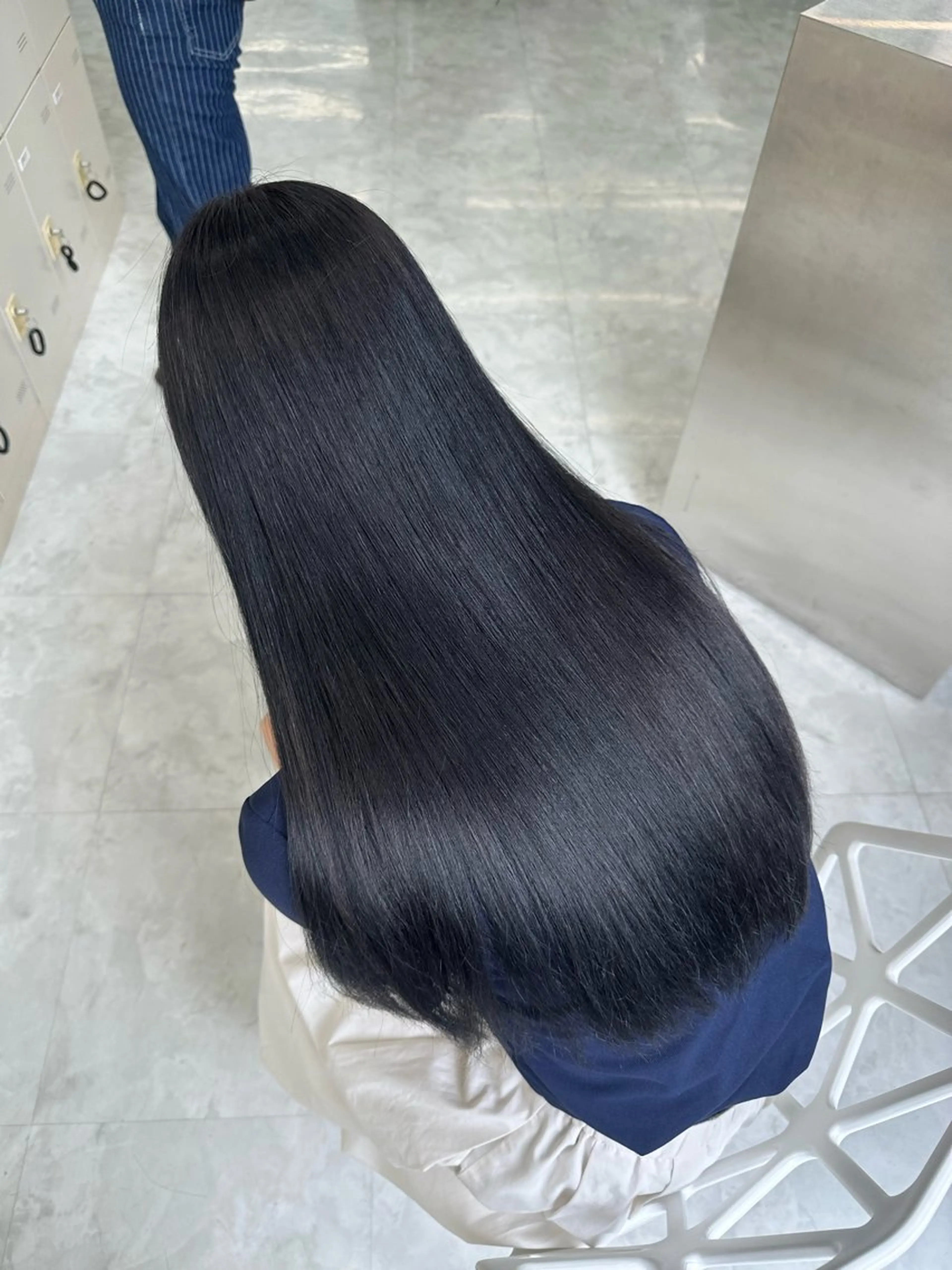 ロング ヘアカラー トリートメント ヘッドスパ ヘアセット rio🧚🏻‍♀️ 暖色/グレージュのヘアスタイル