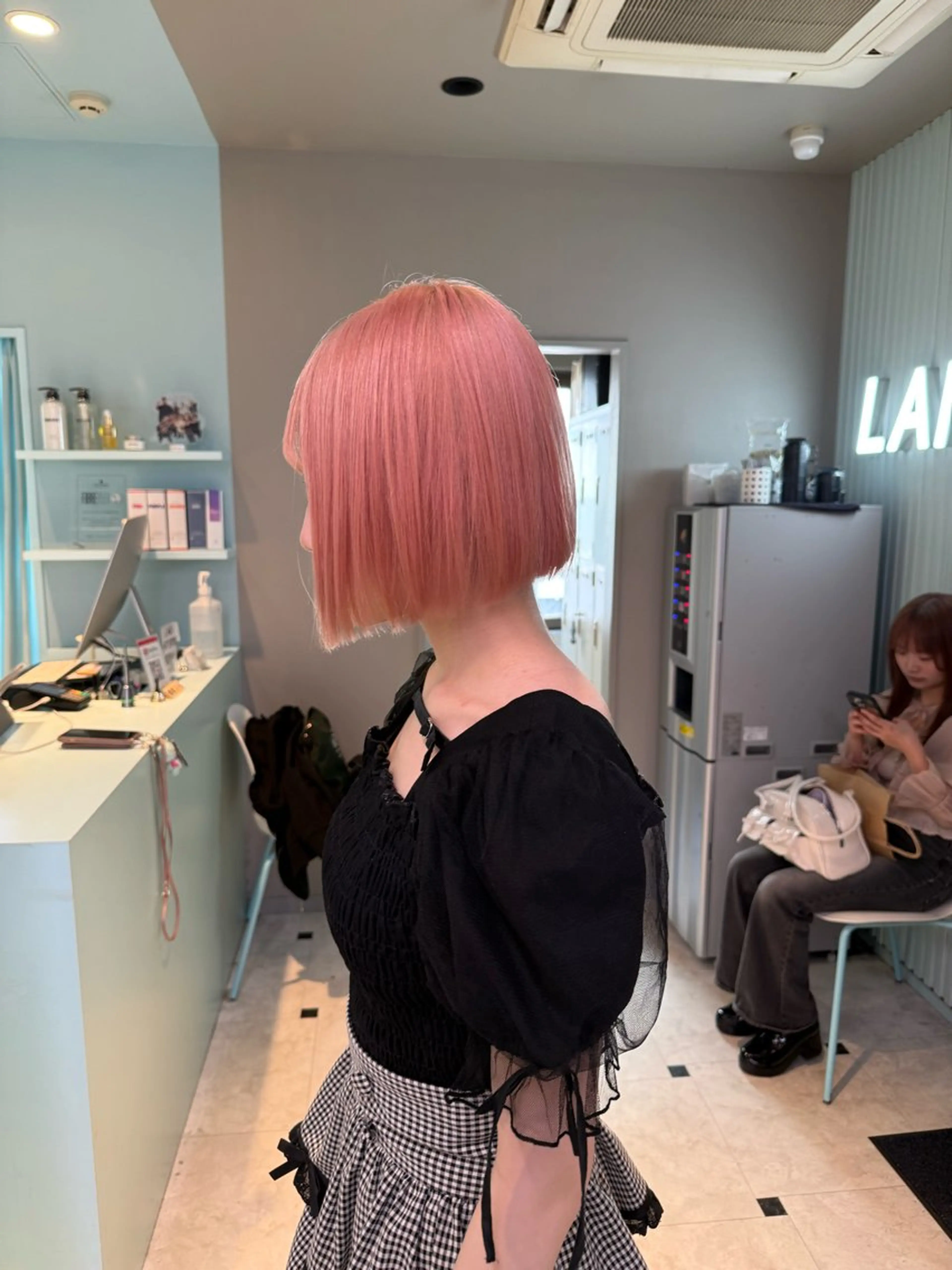 ロング トリートメント ツヤ髪ハイトーン💖 💫Hikaru💫のヘアスタイル