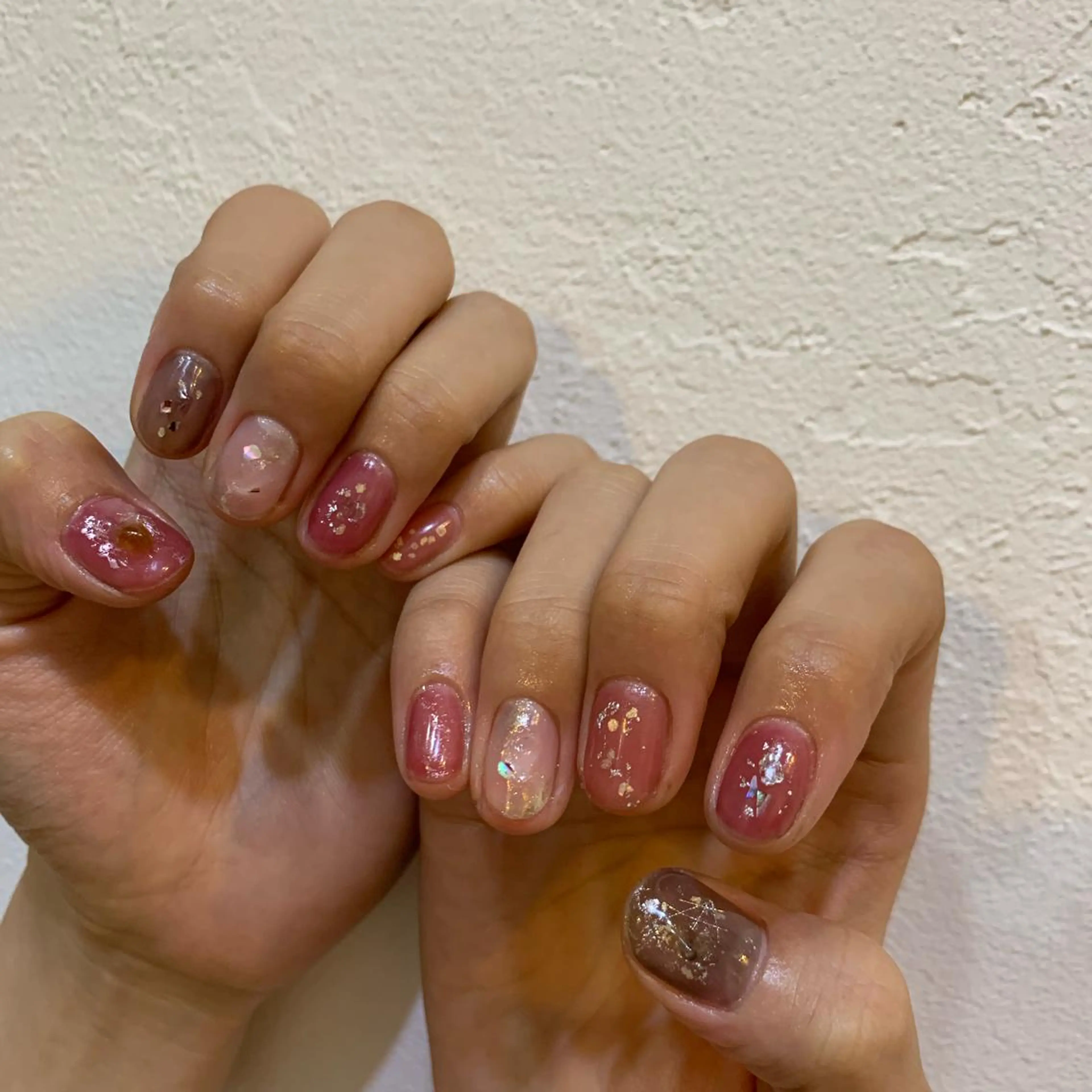 ネイル 新宿ニュアンスネイル makotoのネイルデザイン