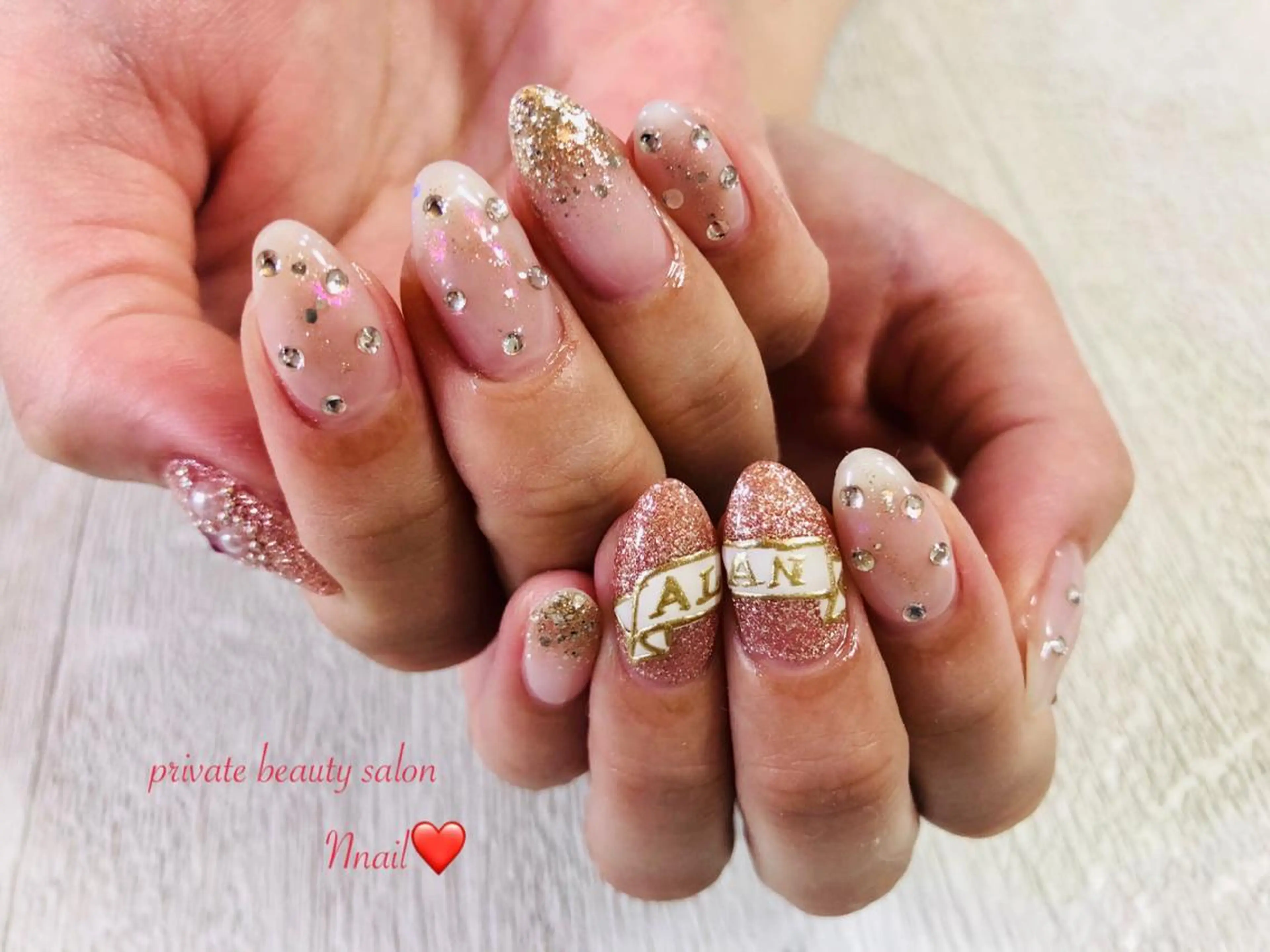 ネイル 持ち込み 🌿Nnail🌿 プライベートサロンのネイルデザイン