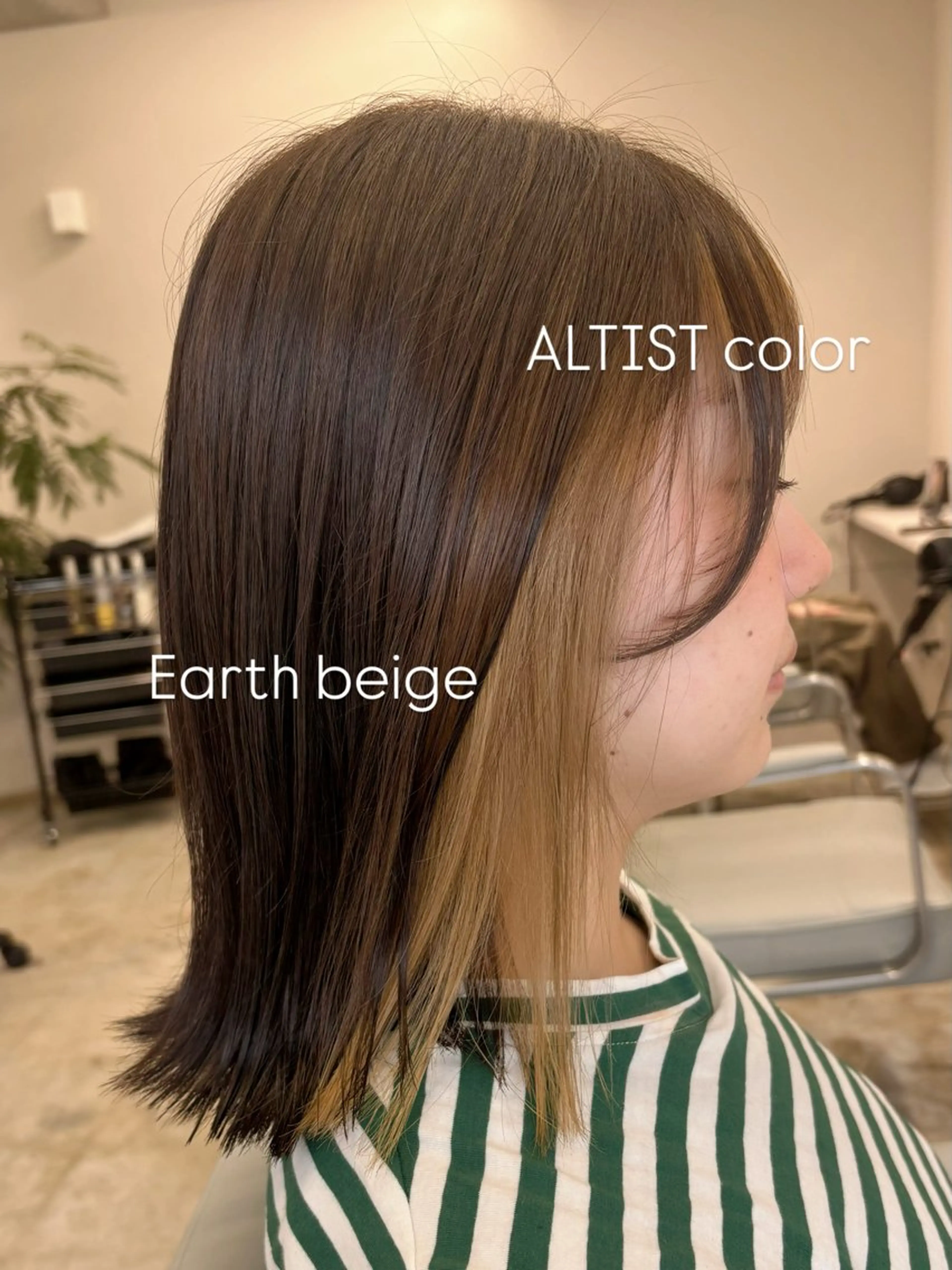 🍒高発色。✧。・゚インナーカラーorアンブレラカラー+oggiottoケアトリートメント+marbb🫧の写真