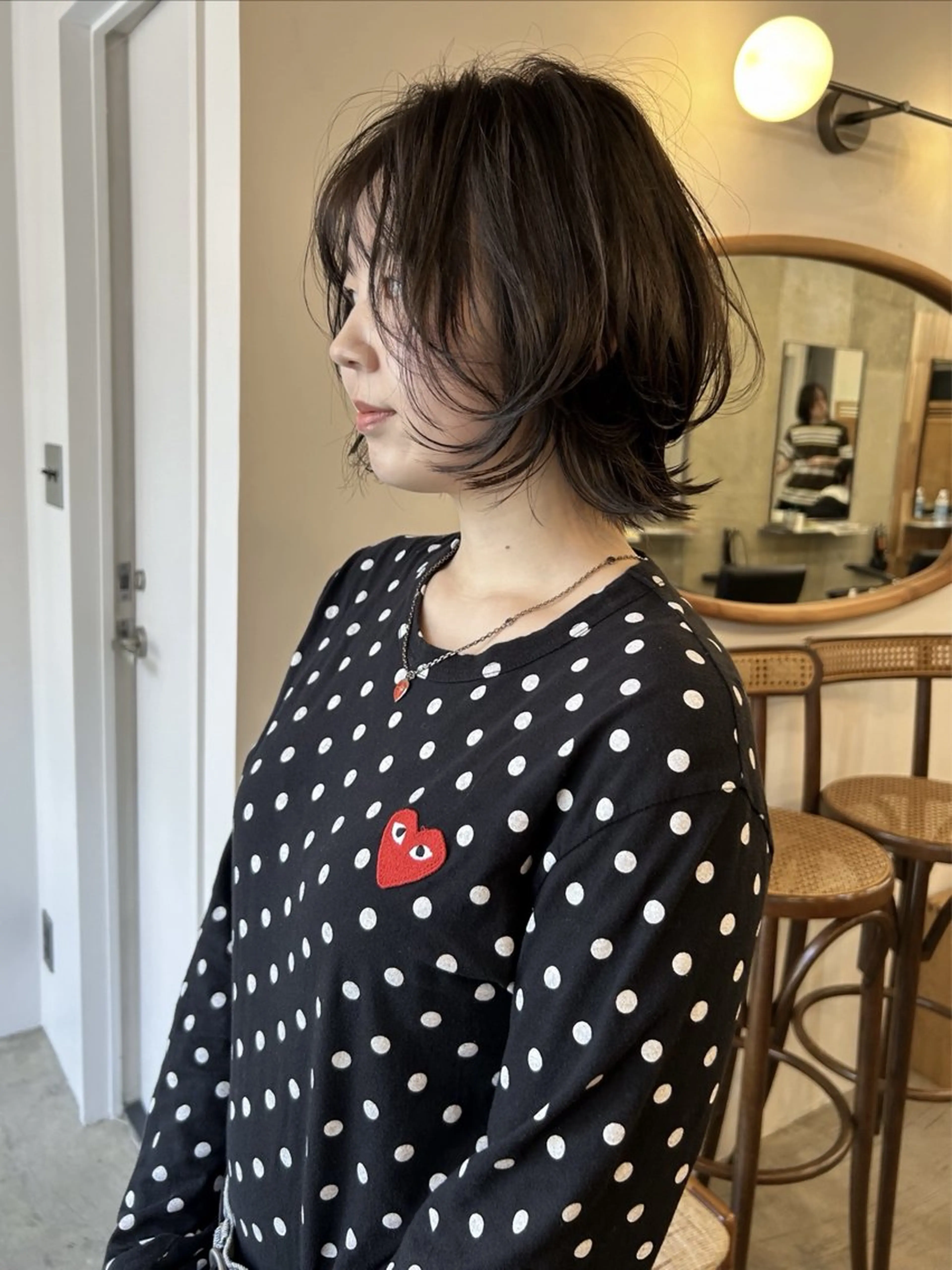 ショート カラー momo kgのヘアスタイル