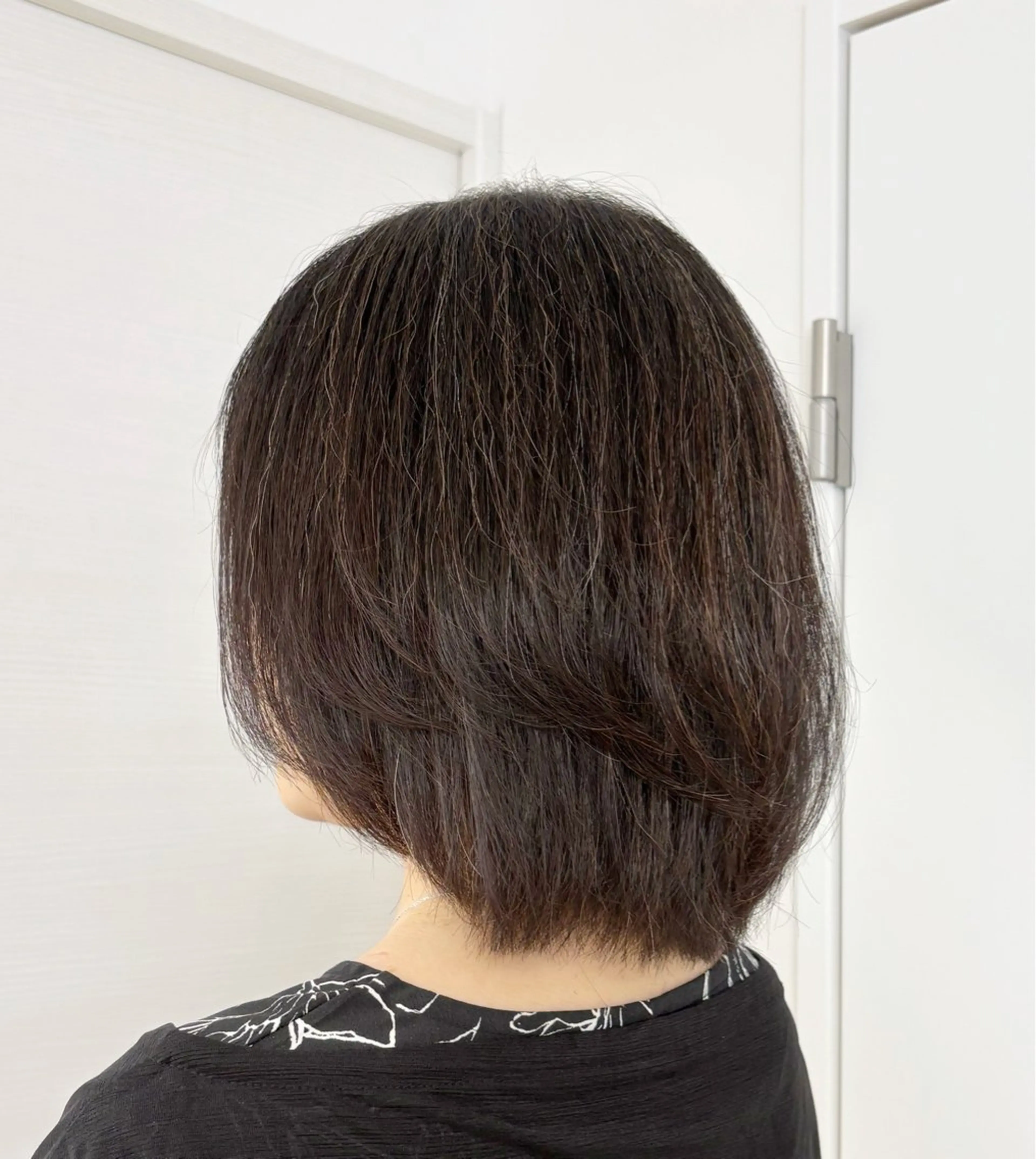 ミディアム 麥生田 秀太のヘアスタイル