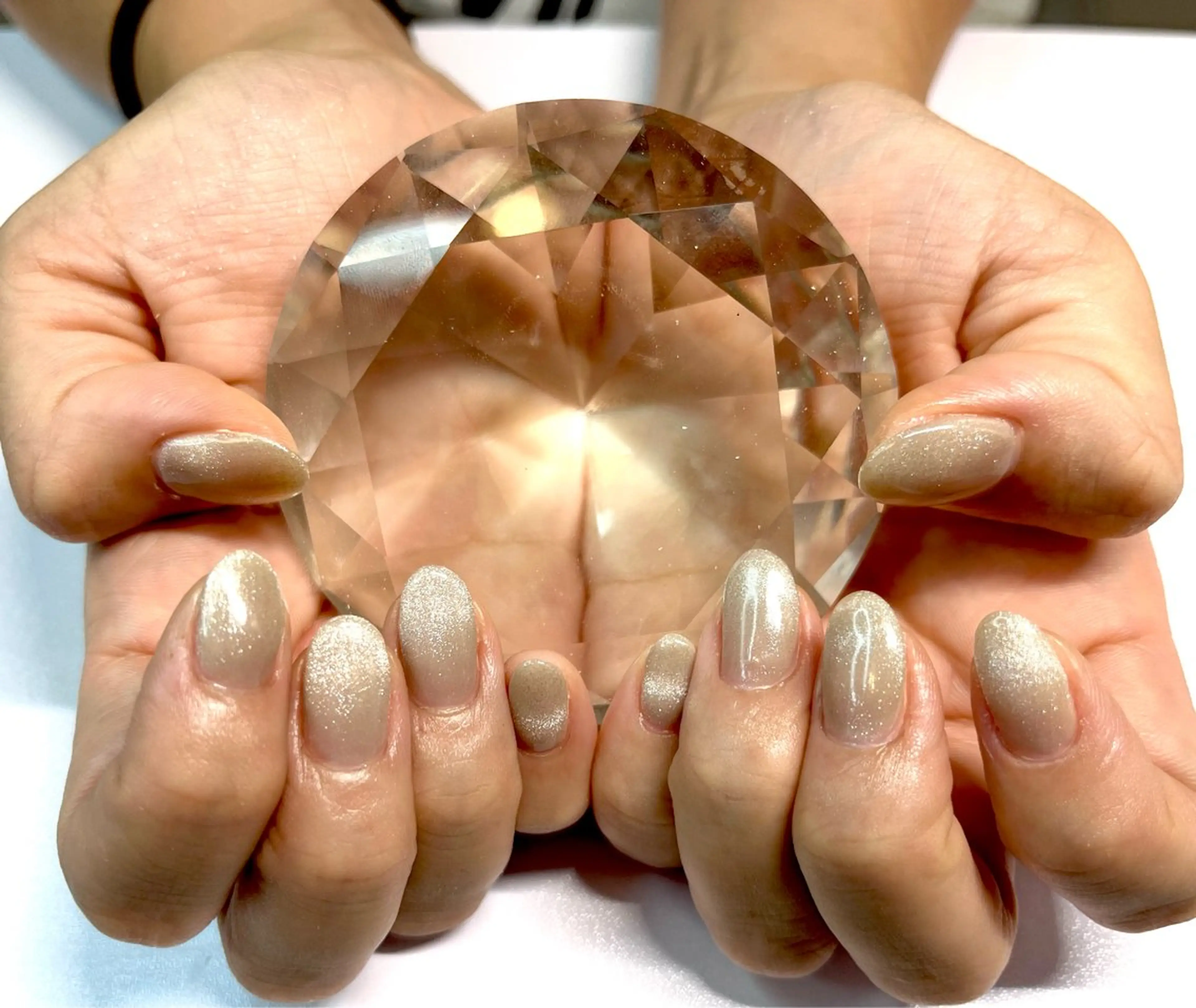 ネイル キラキラネイル マグネットネイル オフィスネイル シンプルネイル ハンドネイル プライベートサロン N's Nailのネイルデザイン