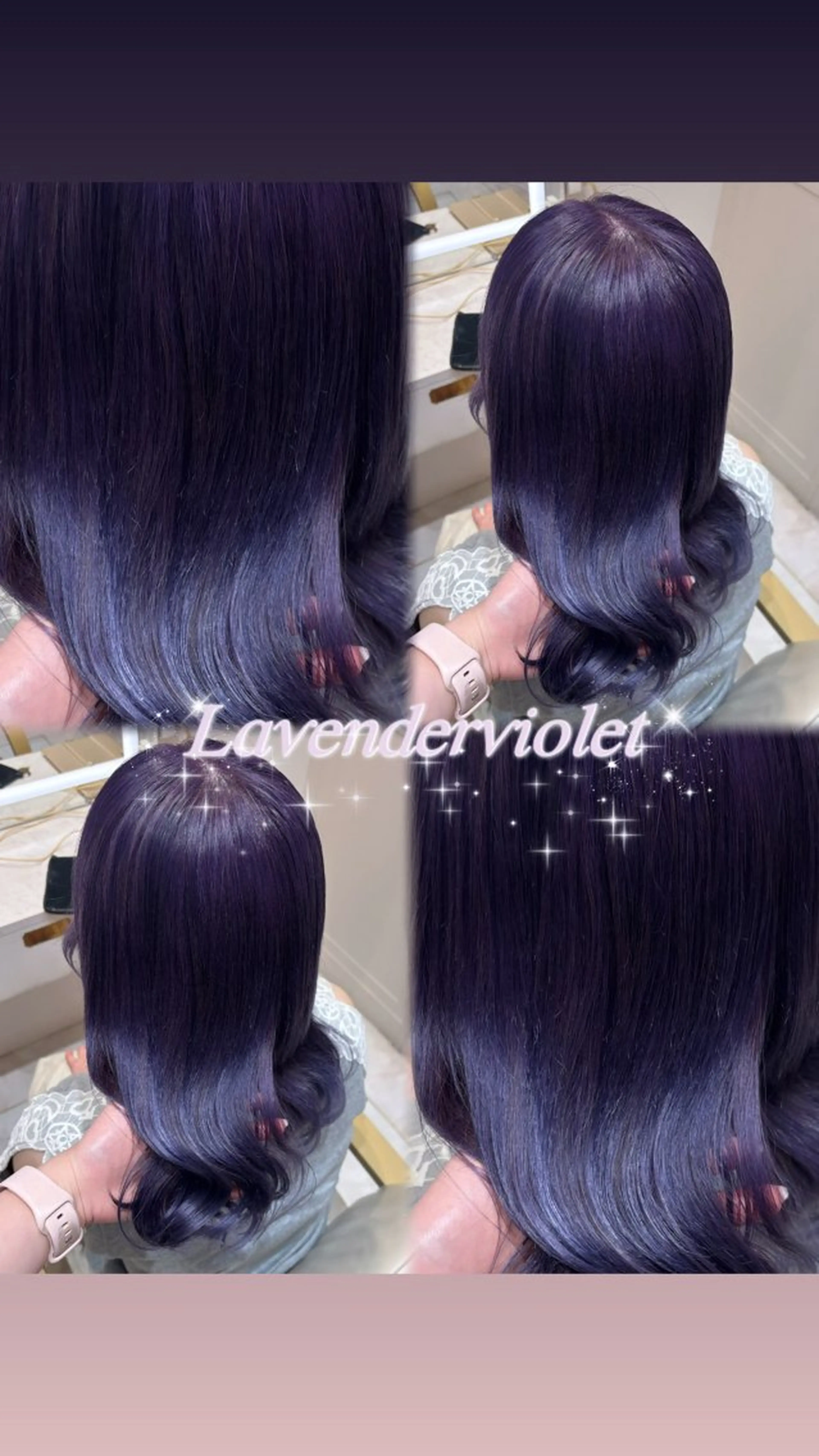 ミディアム カラー ヘアカラー トリートメント 桃瀬 綾音 カラー/縮毛募集中♡のヘアスタイル