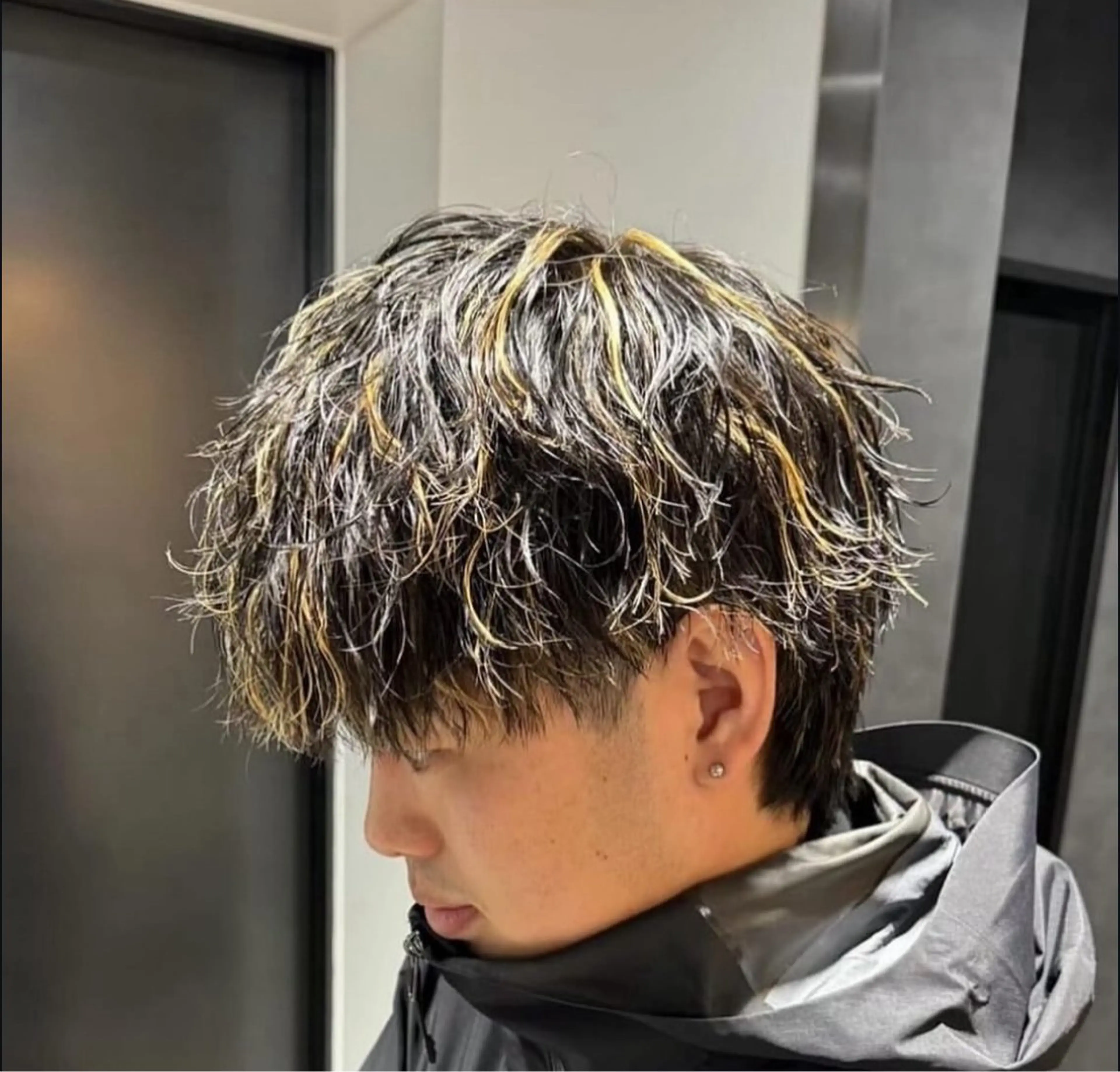 ショート パーマ メンズ 🖤Ayumi🖤 メンズ特化❤️‍🔥のヘアスタイル