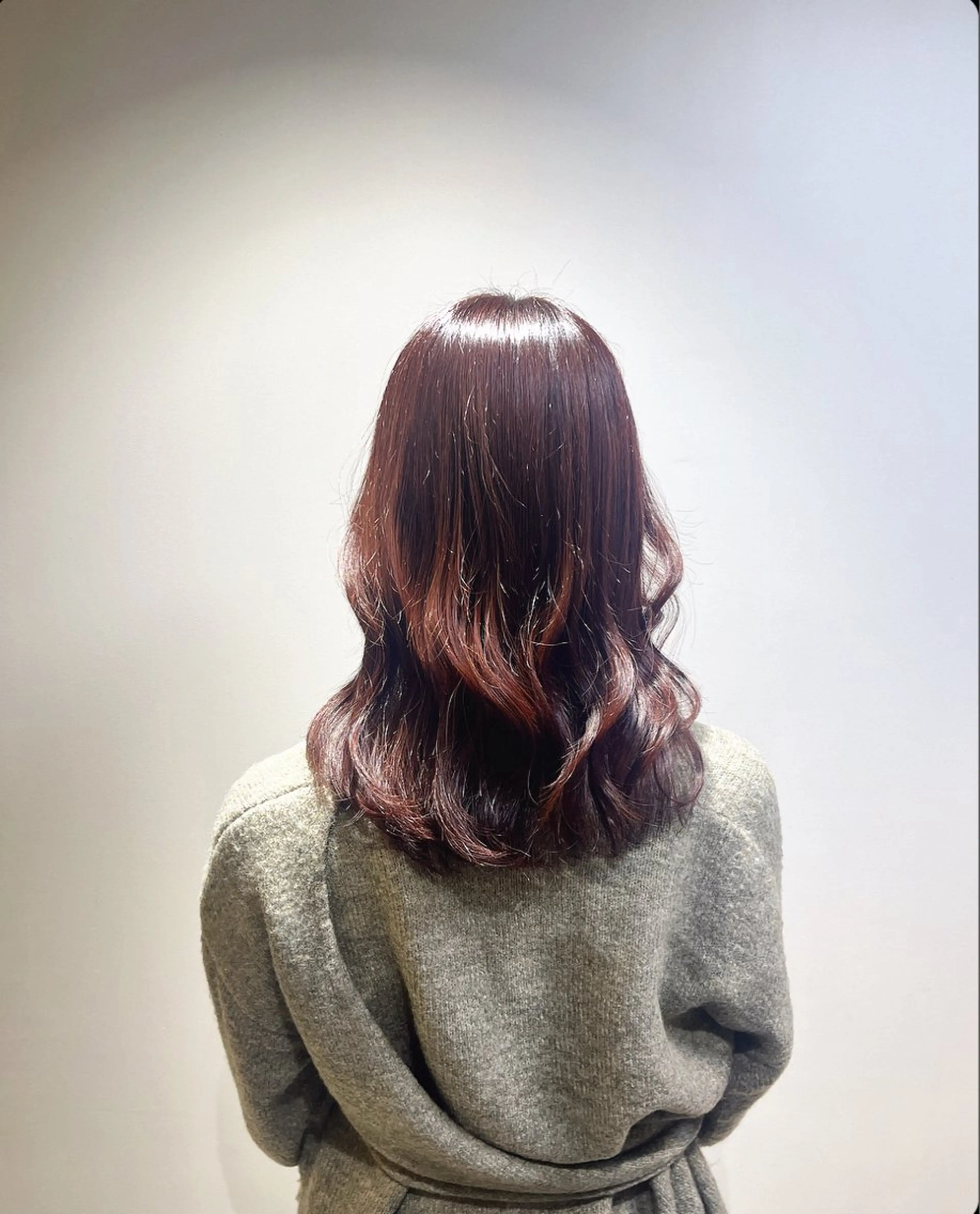 ミディアム カラー ヘアカラー トリートメント ヘアセット 髪質改善/艶髪 /SARA💕のヘアスタイル