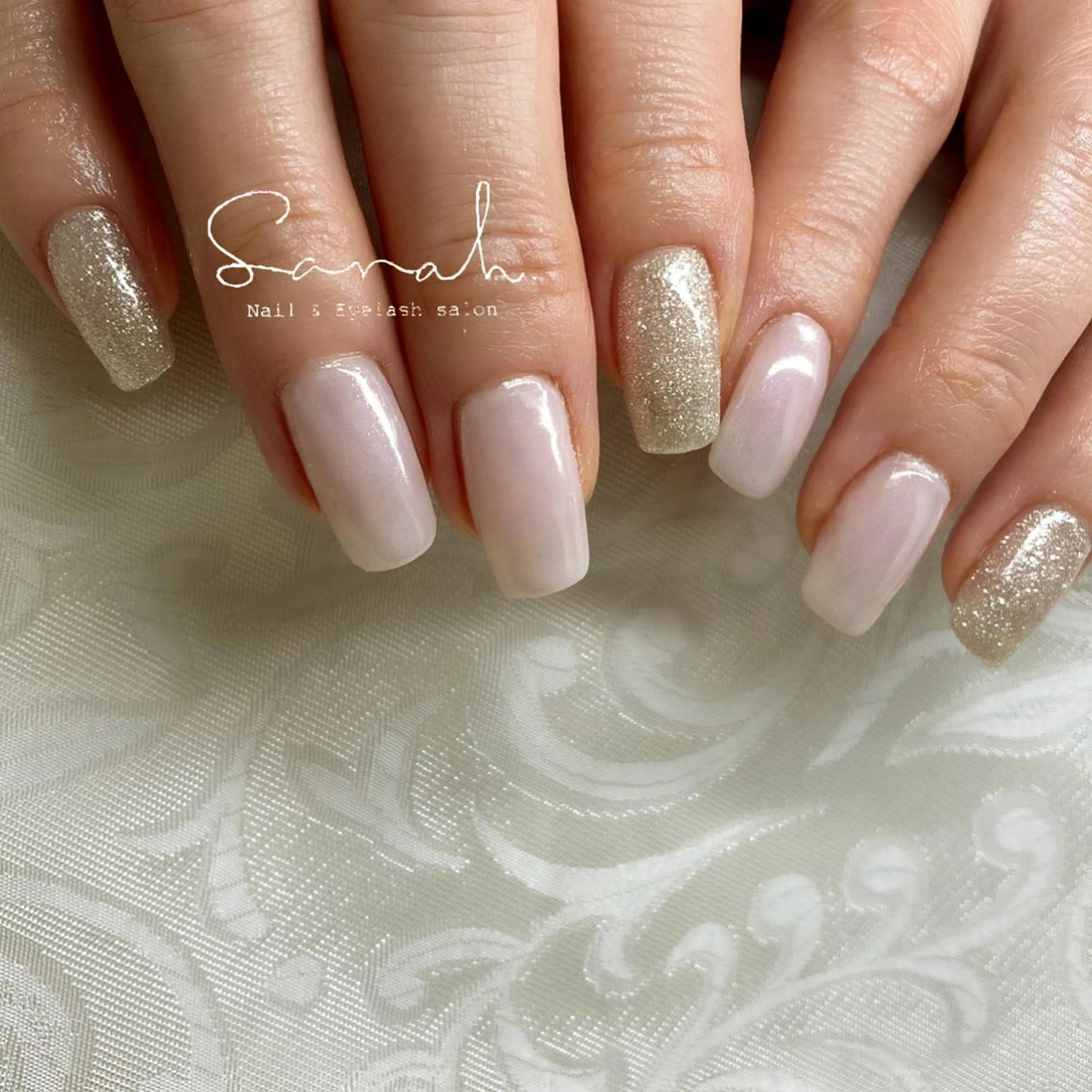 ネイル ミラーネイル ワンカラーネイル Sakurai Satomiのマツエク・マツパデザイン