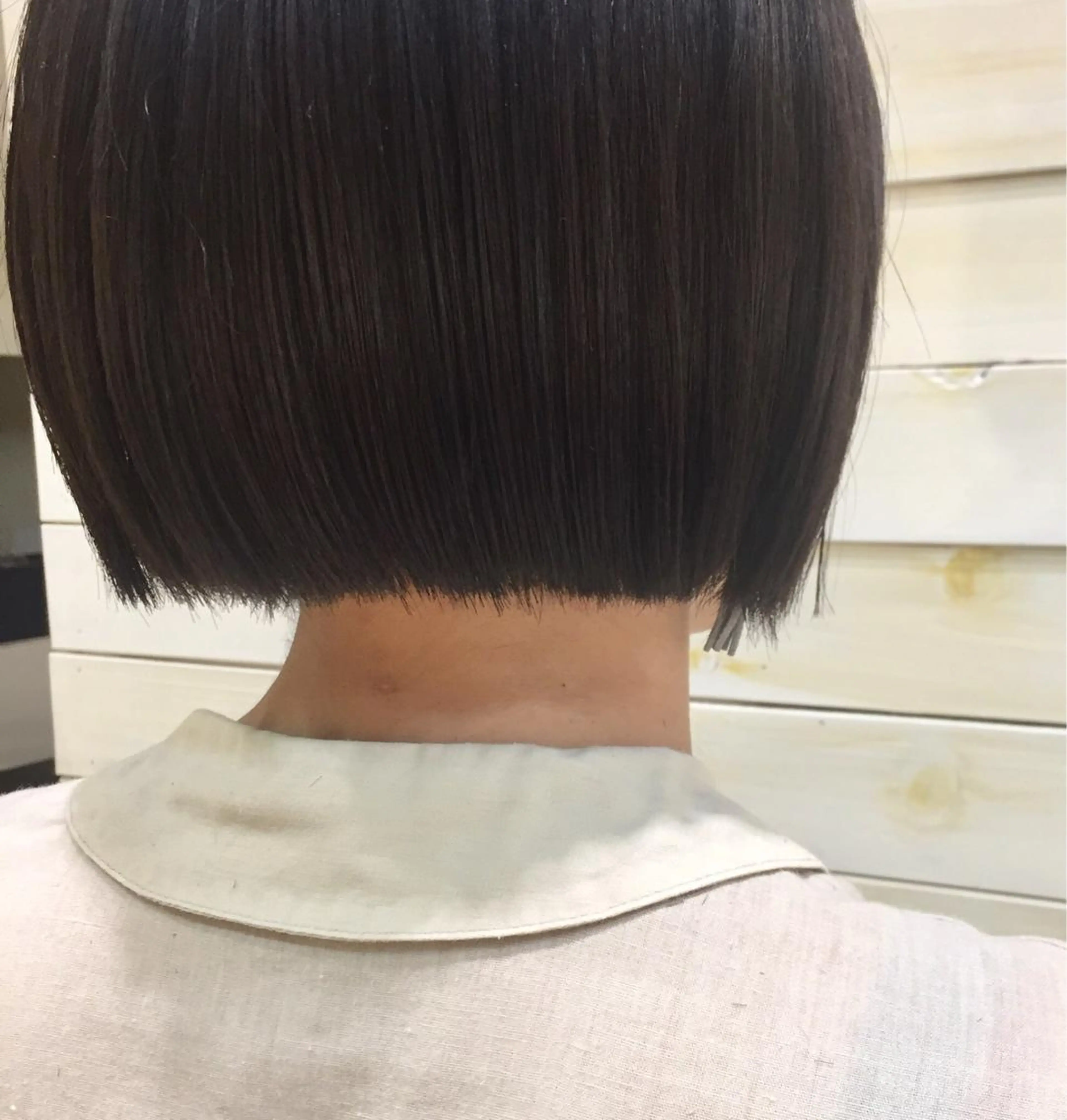 ショート ボブ 黒田瀬奈/ボブ まろやかベージュのヘアスタイル