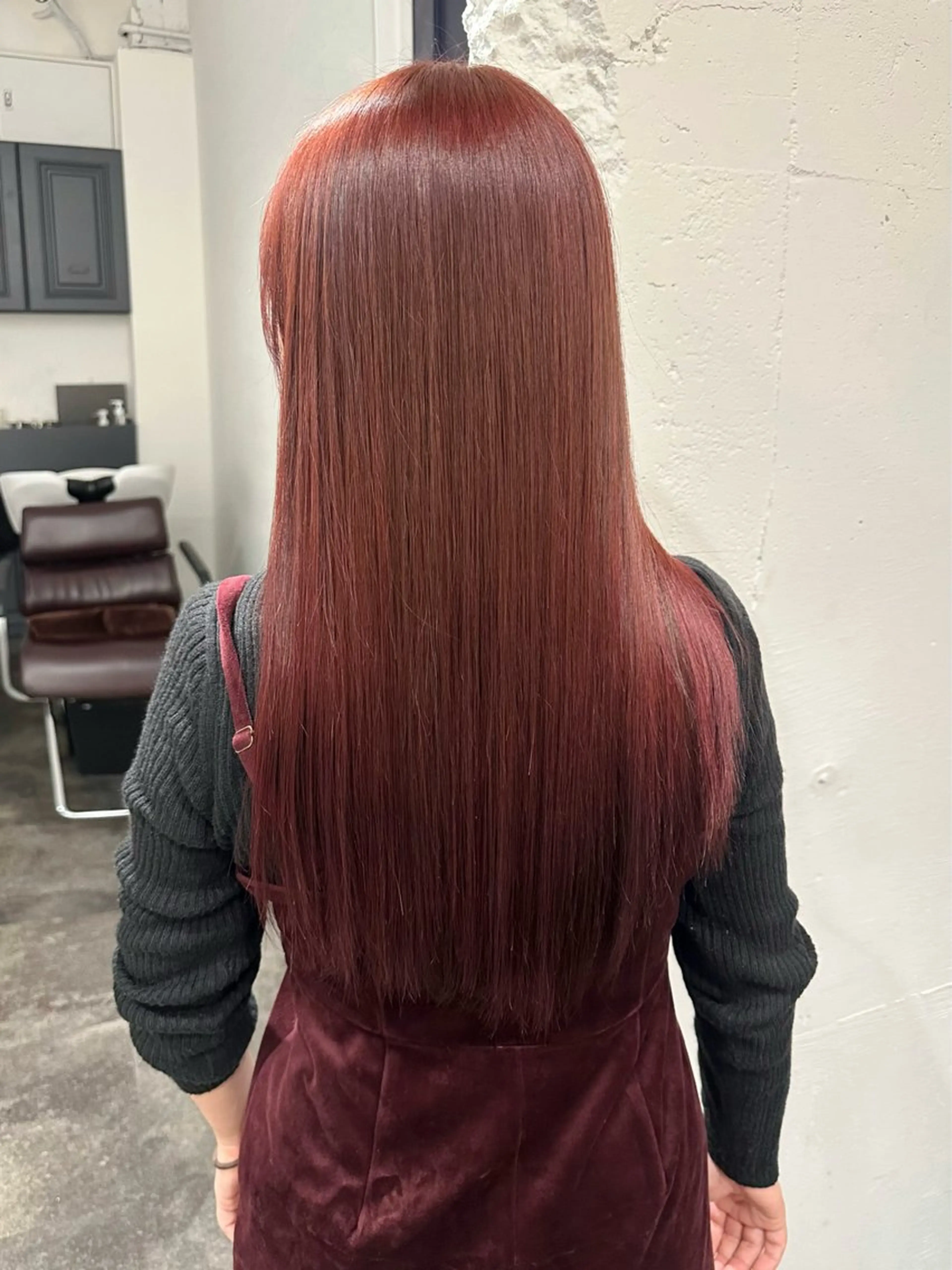 ロング 稲本麻衣 【韓国ヘア】のヘアスタイル