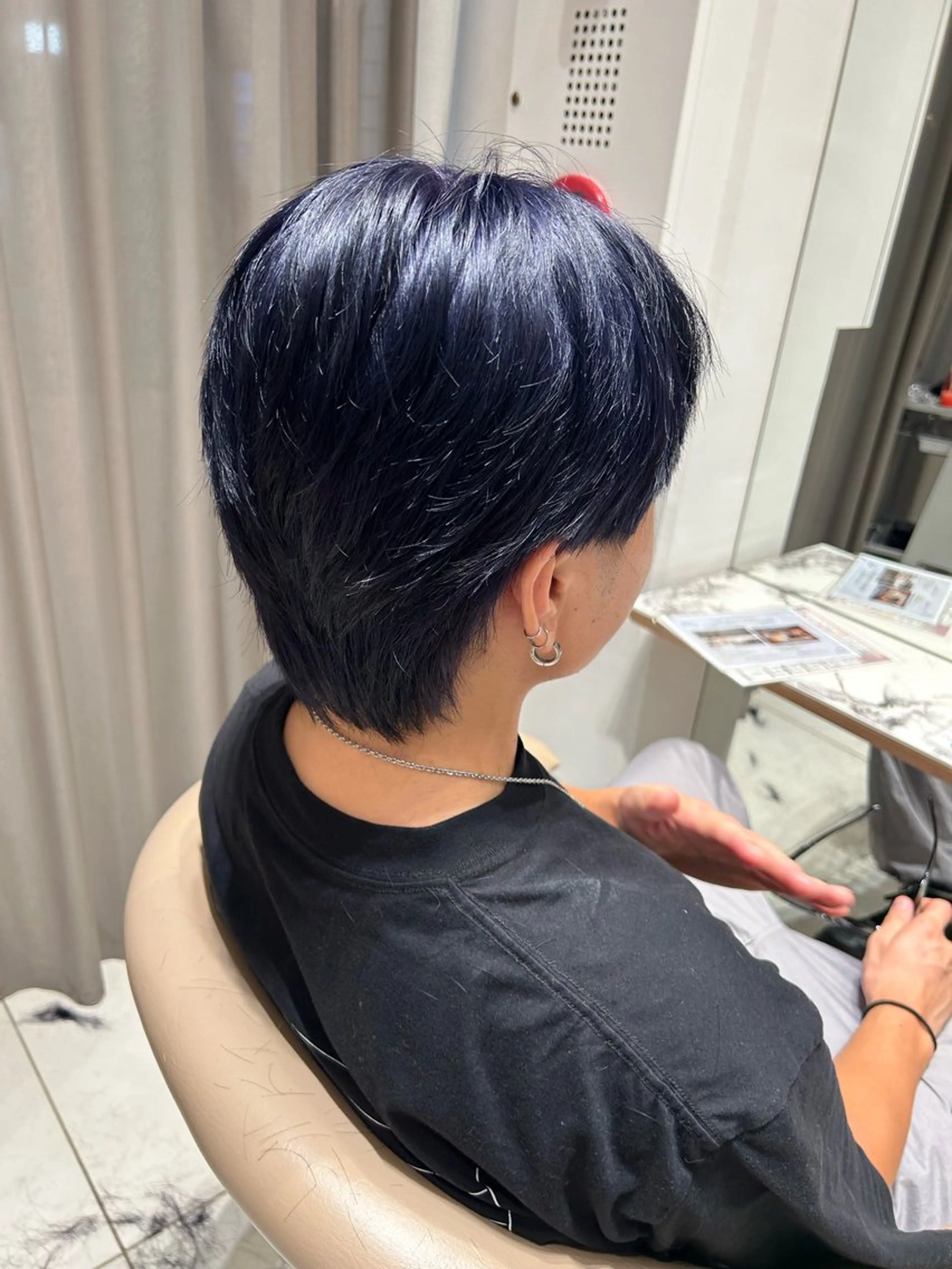 カラー メンズ ヘアカラー MIKA/ボブ/ レイヤー/メンズのヘアスタイル