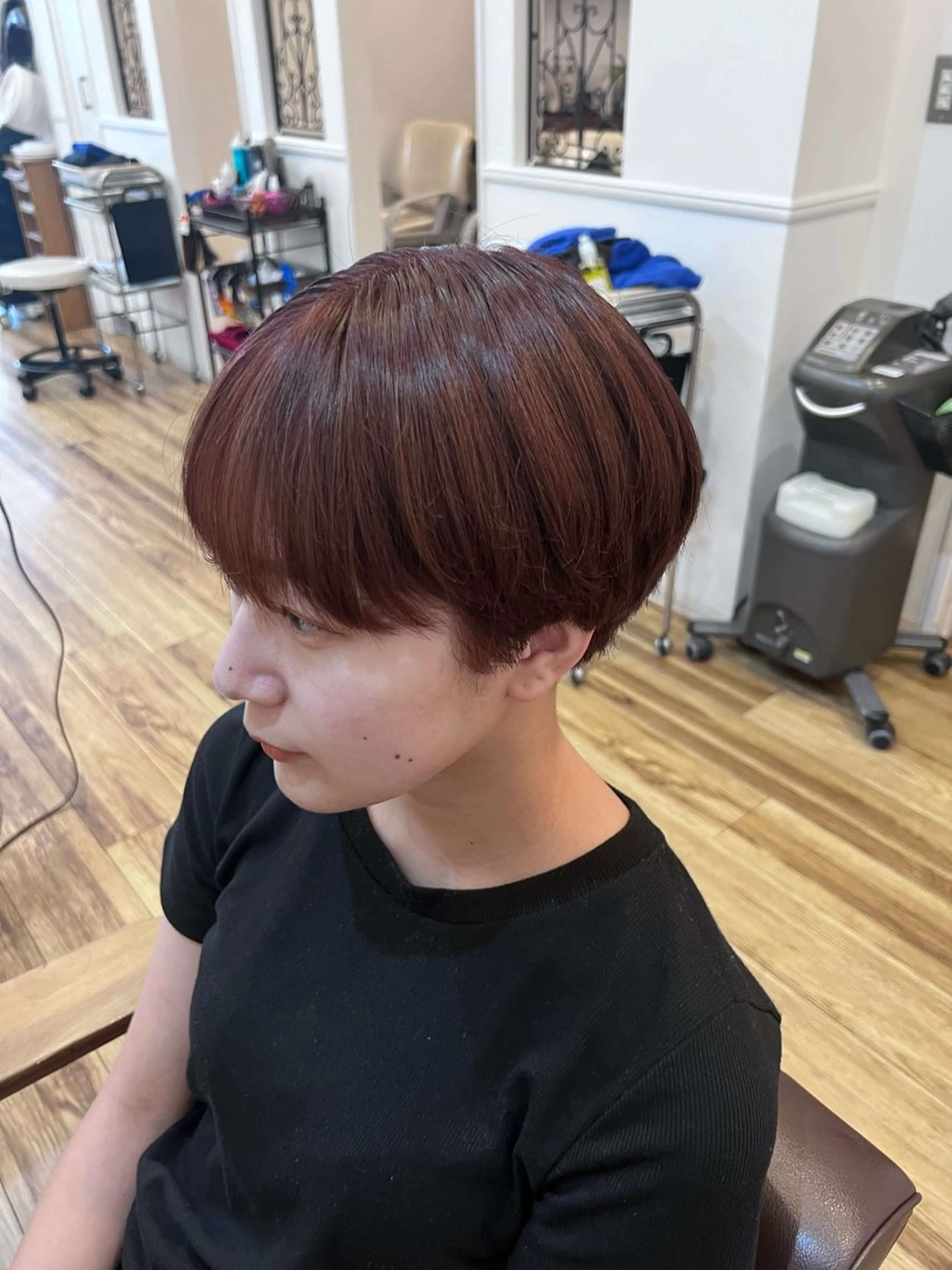 ショート カラー 🐰ハイトーンカラー 畠山　渡🐰のヘアスタイル