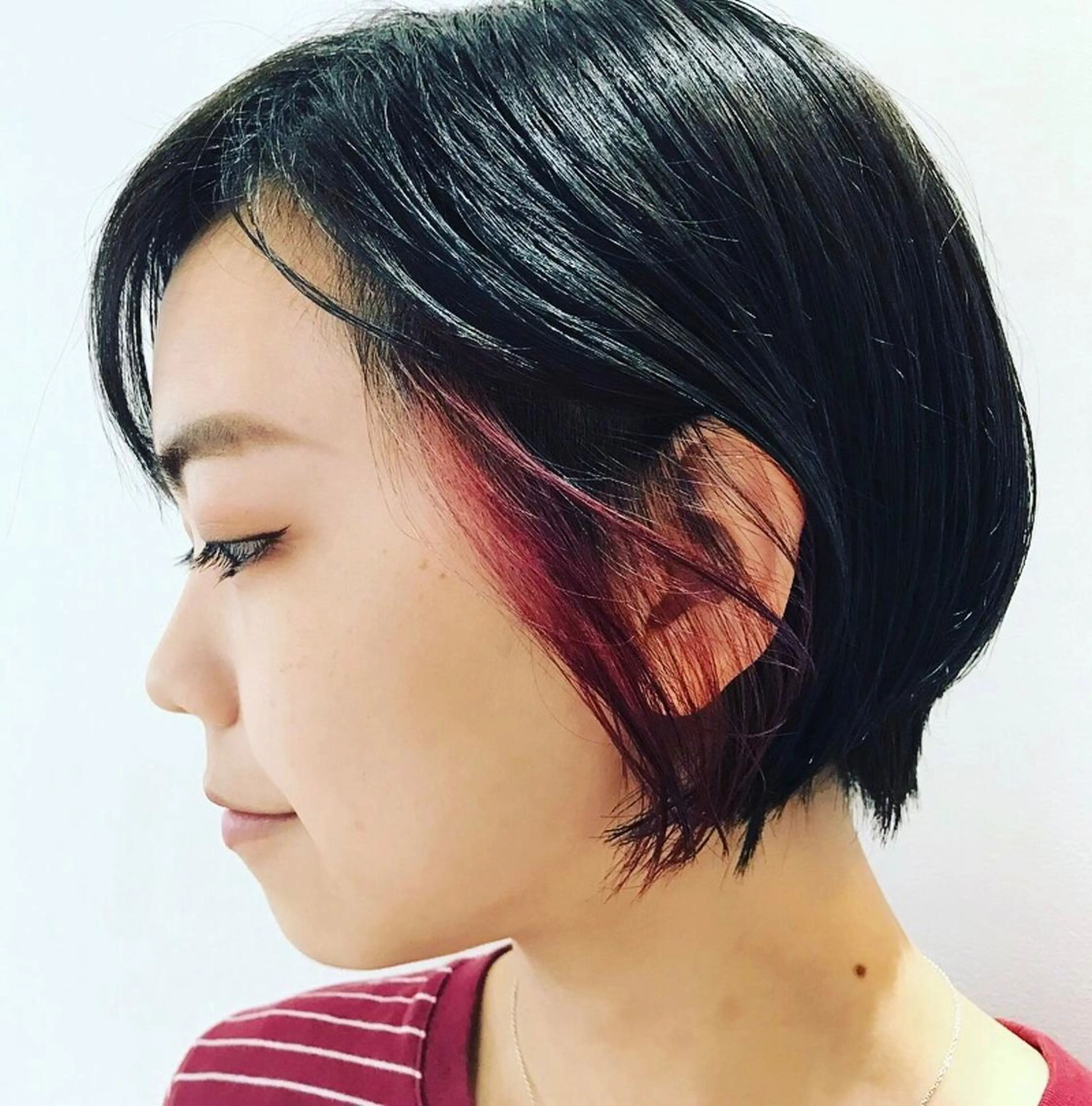 ショート カラー 逗子葉山 ナオイカイラのヘアスタイル