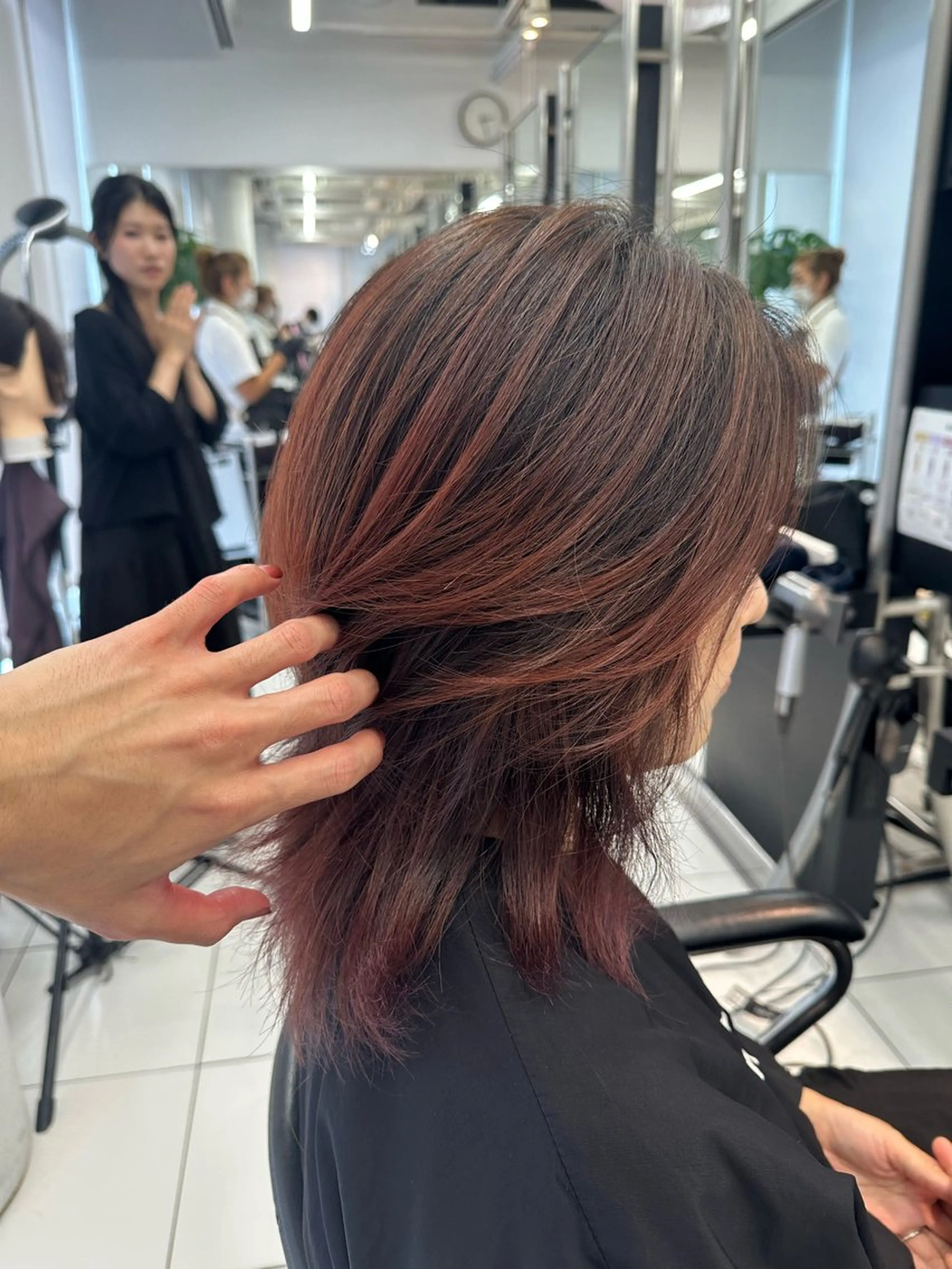 セミロング 木下 拓海のヘアスタイル