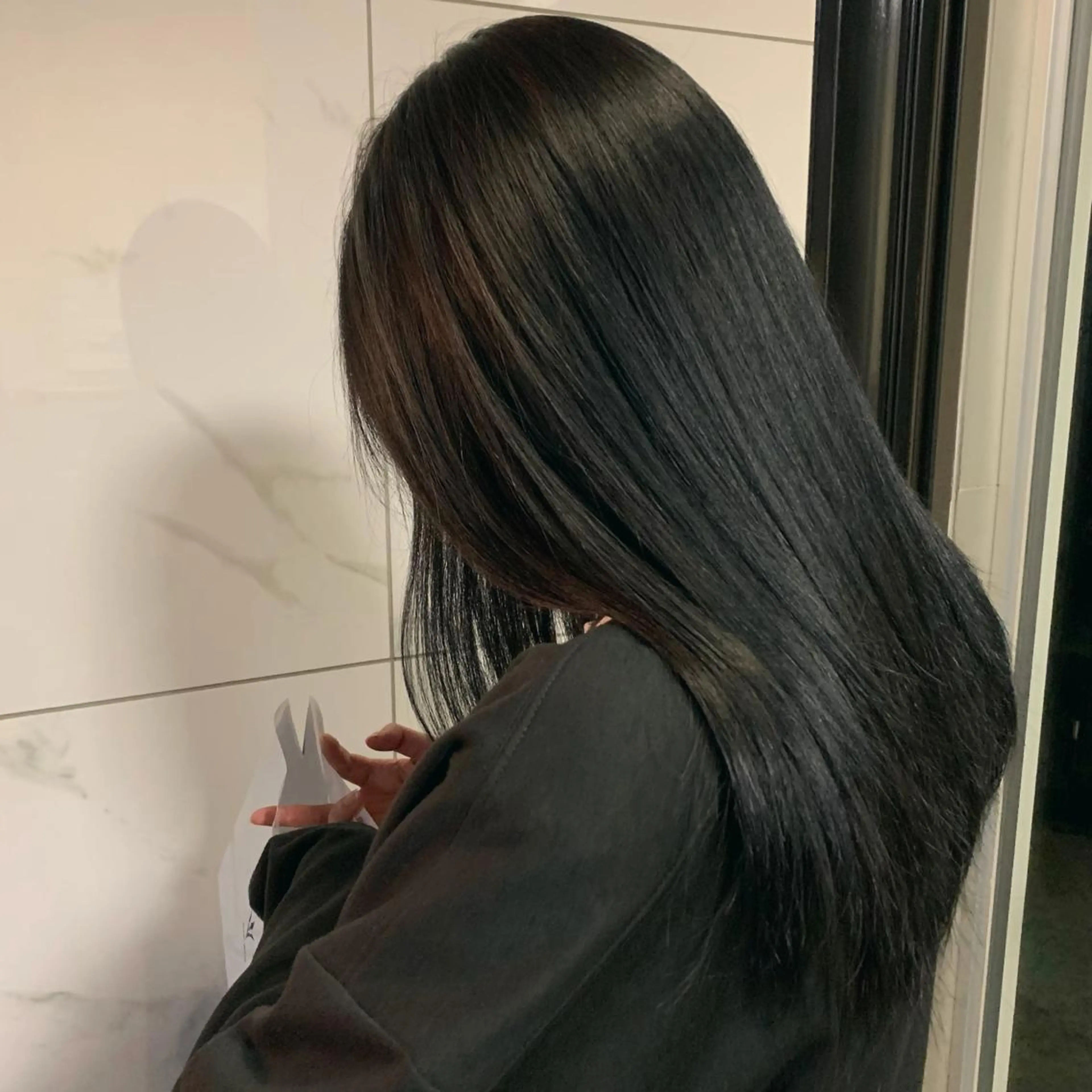 🤍ワンカラー+髪質改善ヘアエステ🤍の写真