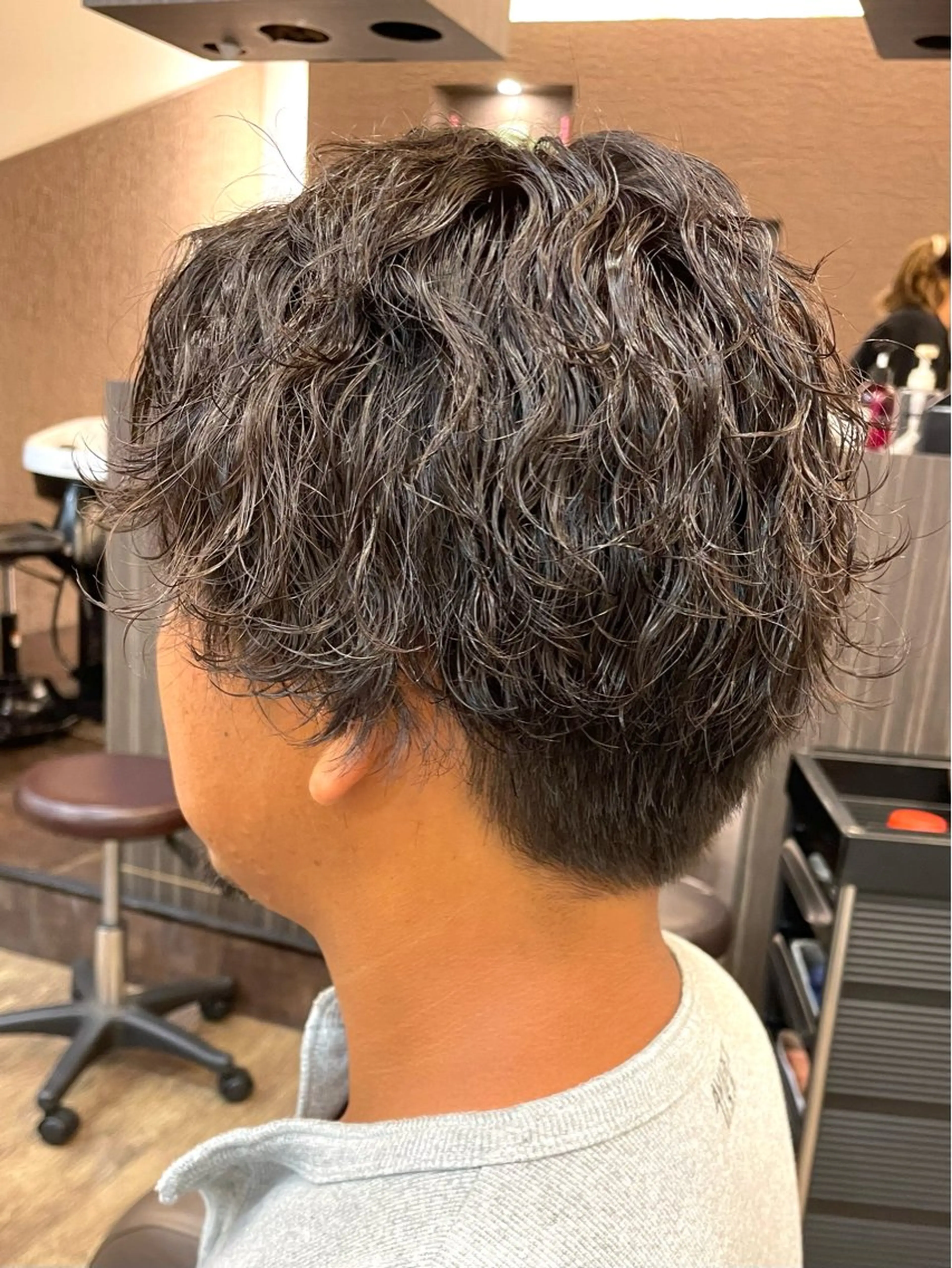 ショート パーマ メンズ メンズパーマ🌀/ 中村郁未のヘアスタイル