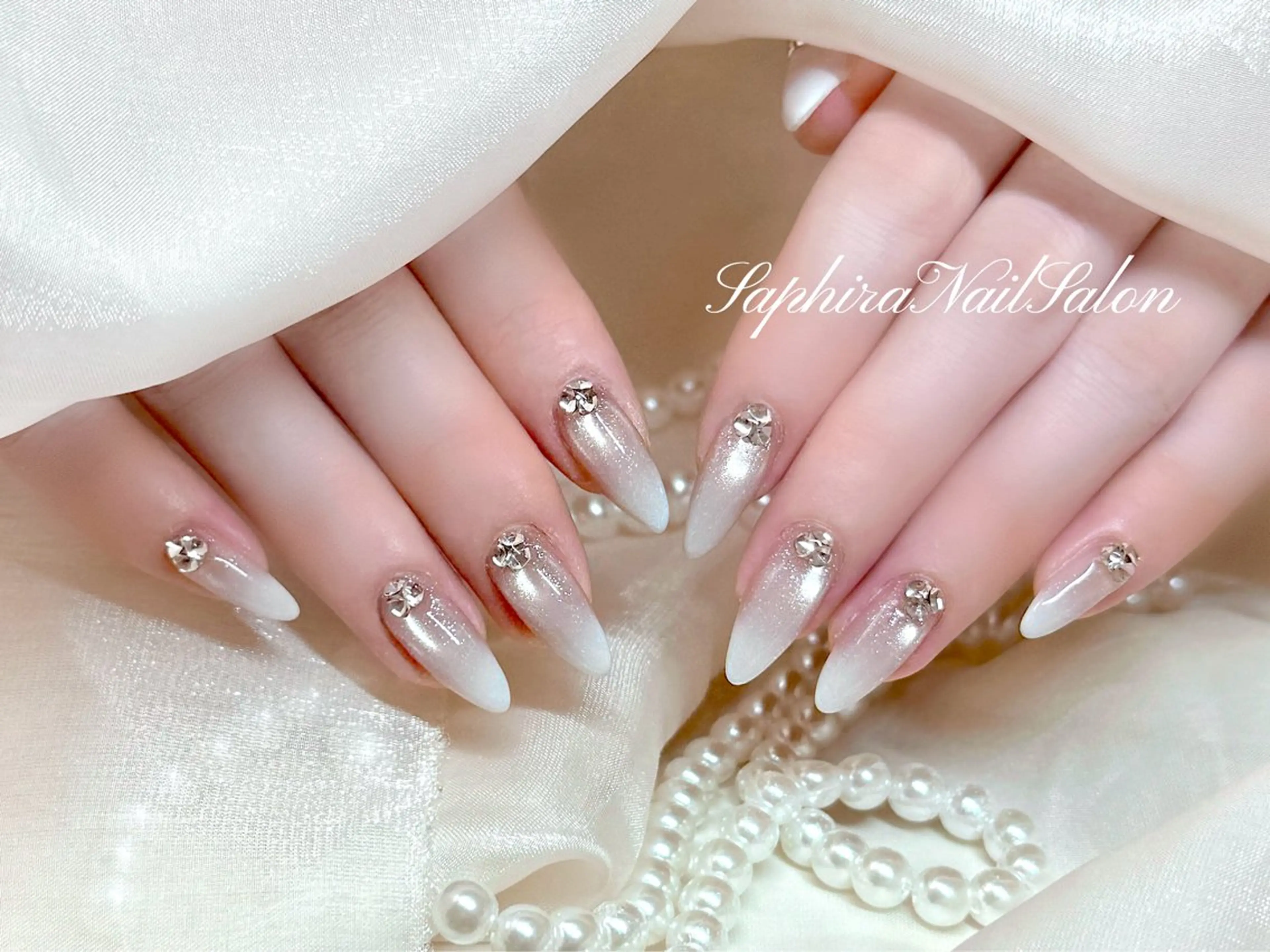 カラー ハンドネイル Saphiraネイル サロン錦糸町のネイルデザイン