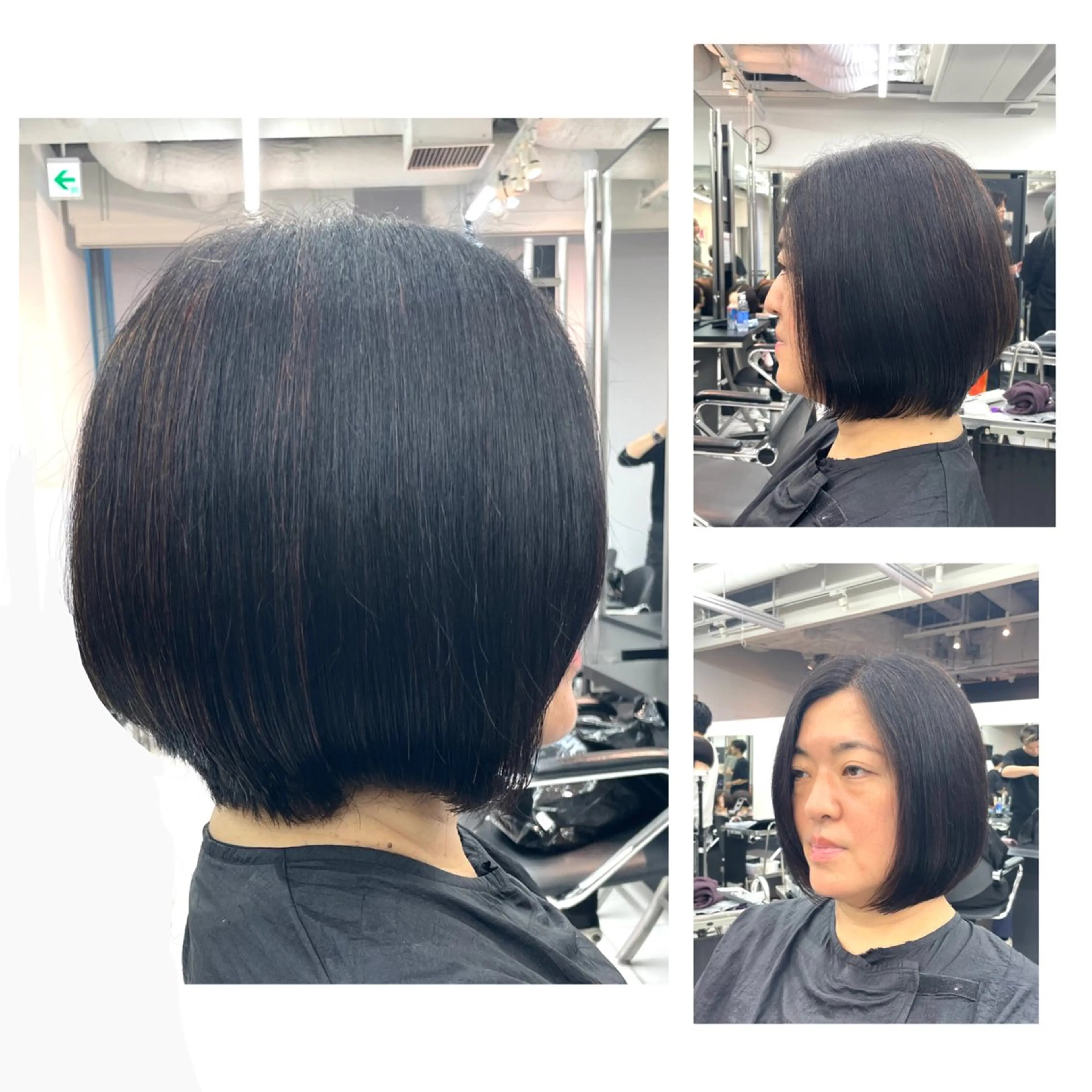 ショート 前下がりボブ ボブ ショートヘア 無料カットモデル募集 /　 Juanのヘアスタイル